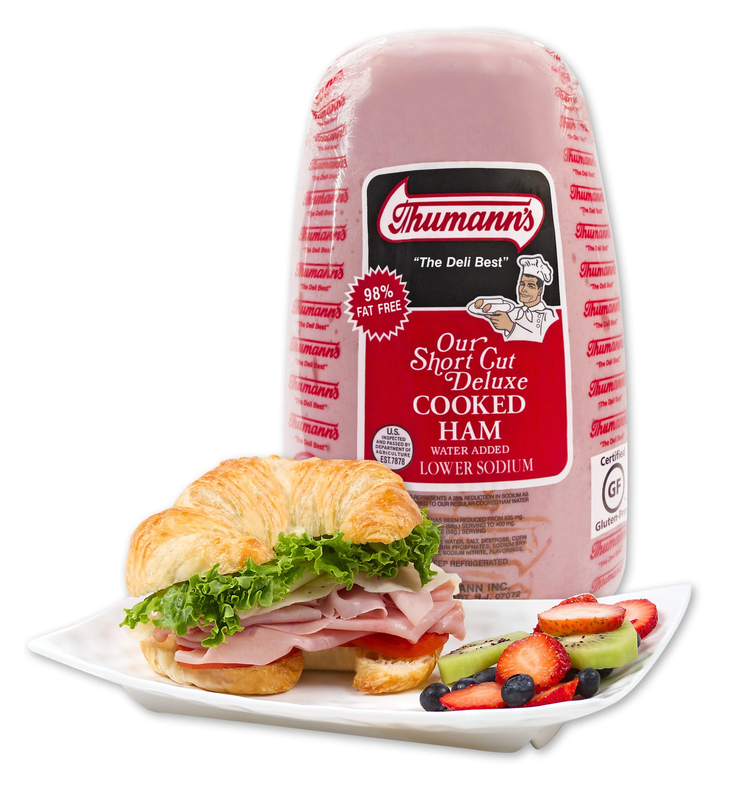 Thumann's Lower Sodium Deluxe Ham compares to Boar's Head and Oscar Meyer.