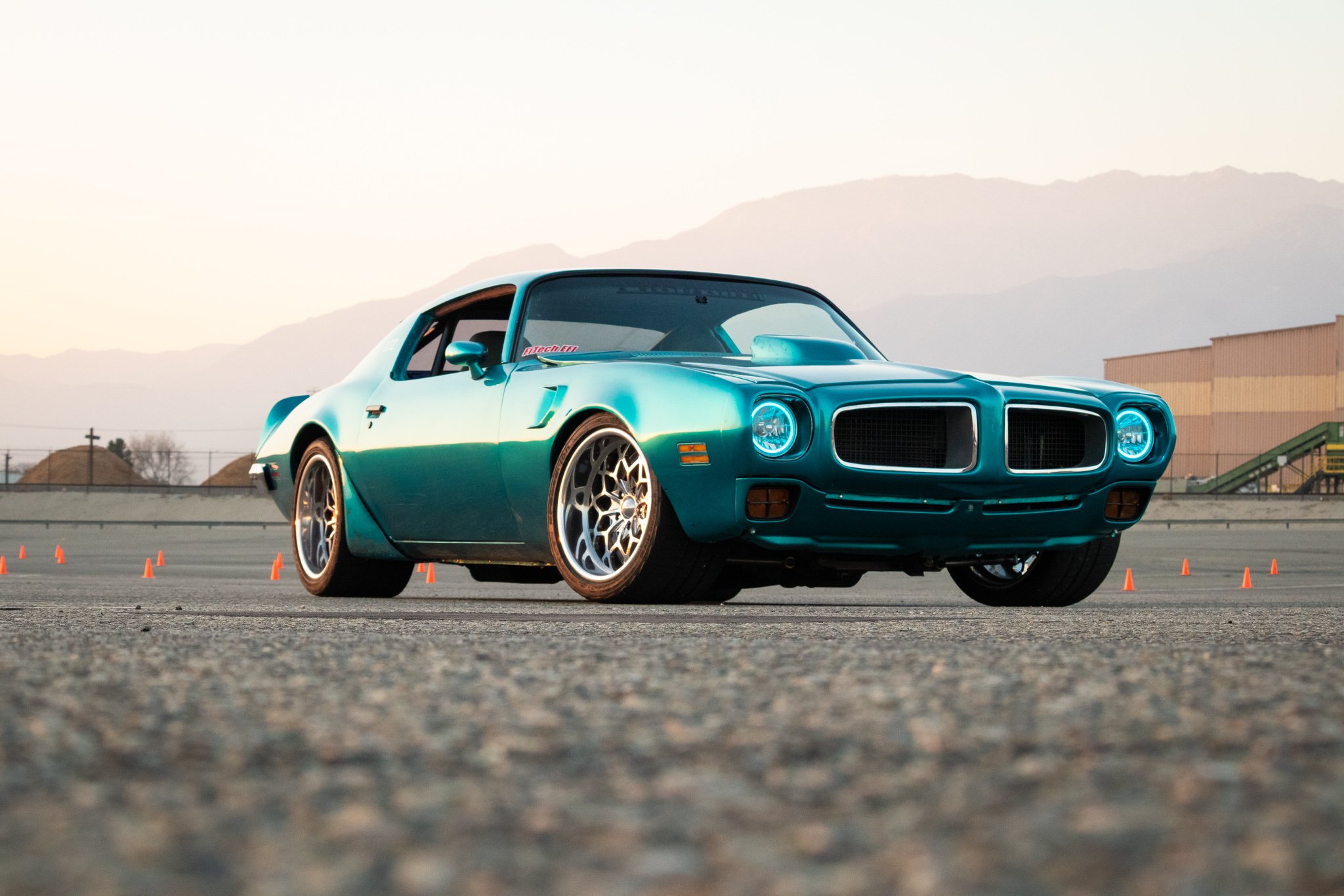 Lester Davis' Firebird at Auto Club Speedway