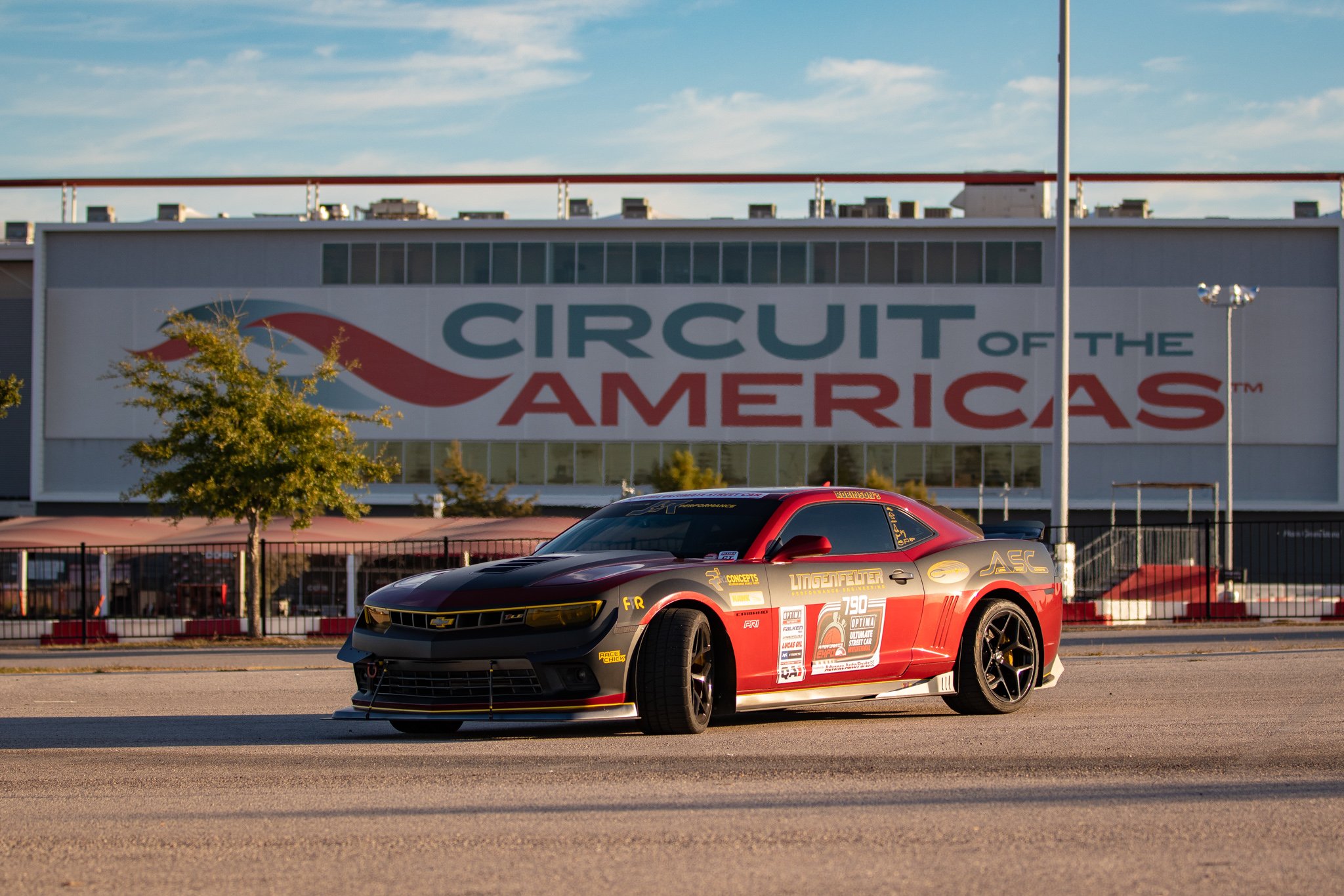 The Aero Sport Concepts Camaro at COTA in 2020