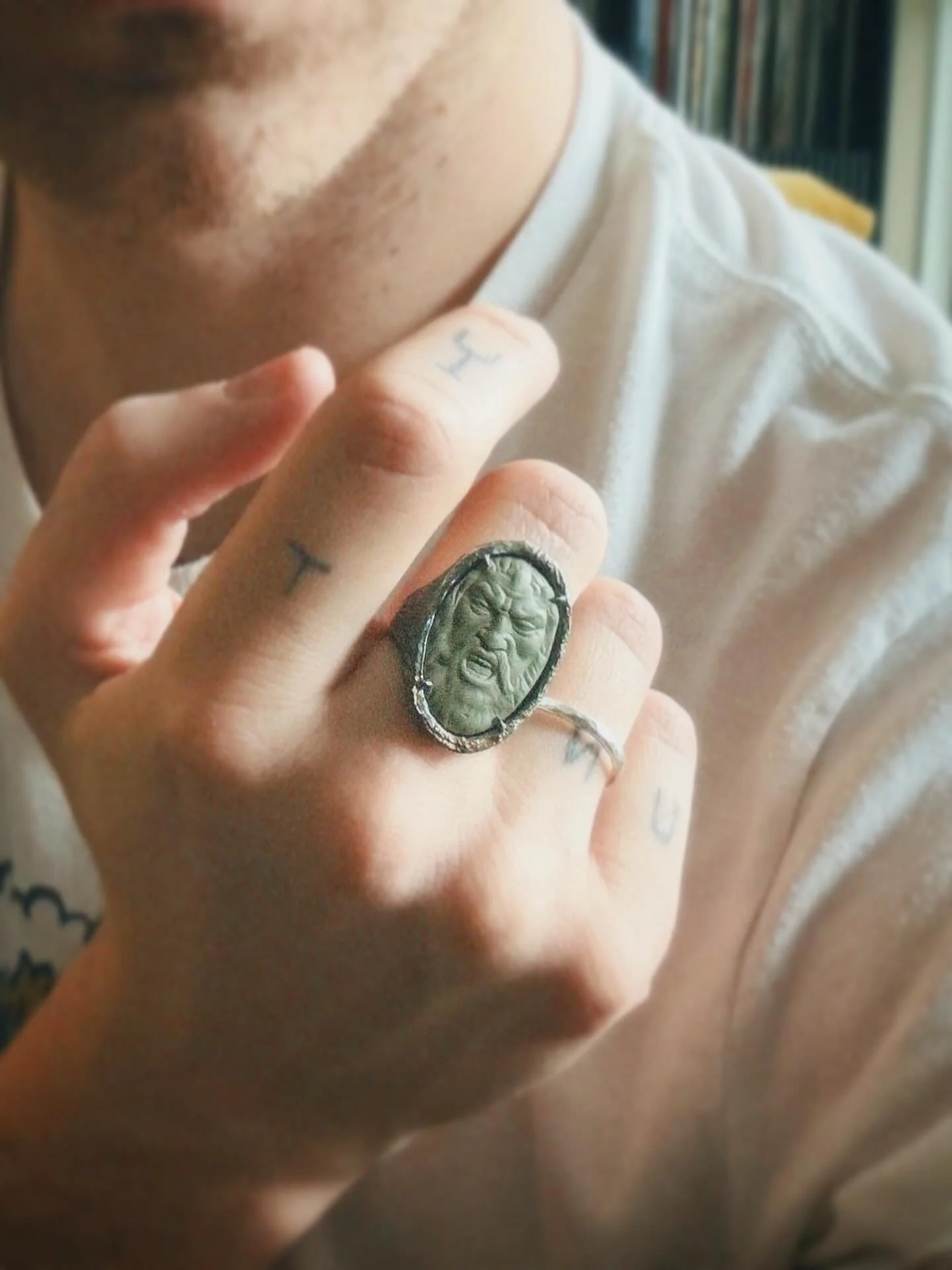 Ring by @wizardray 💚

#jewellery #ring #tarot