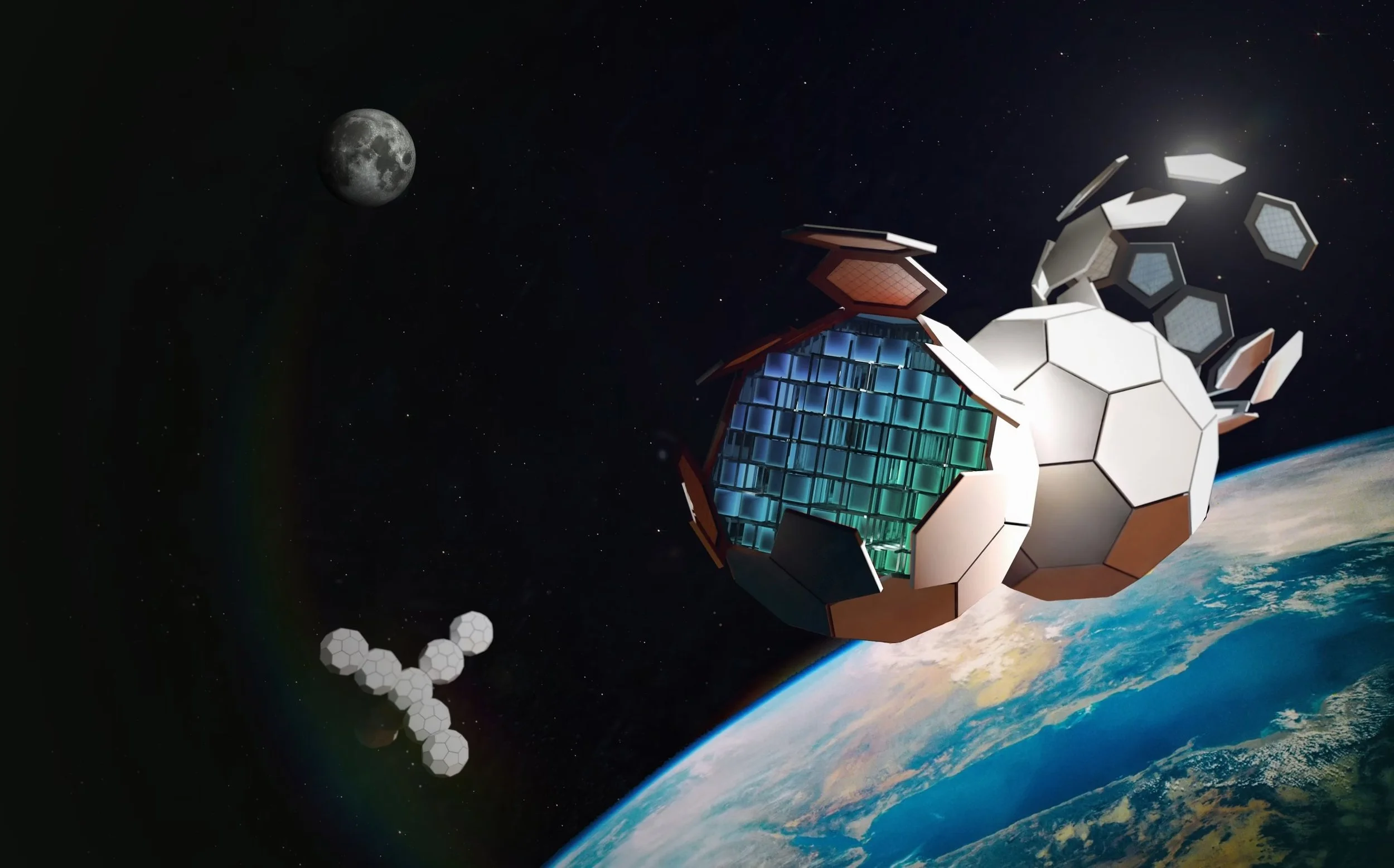 Space habitats are getting an extreme makeover