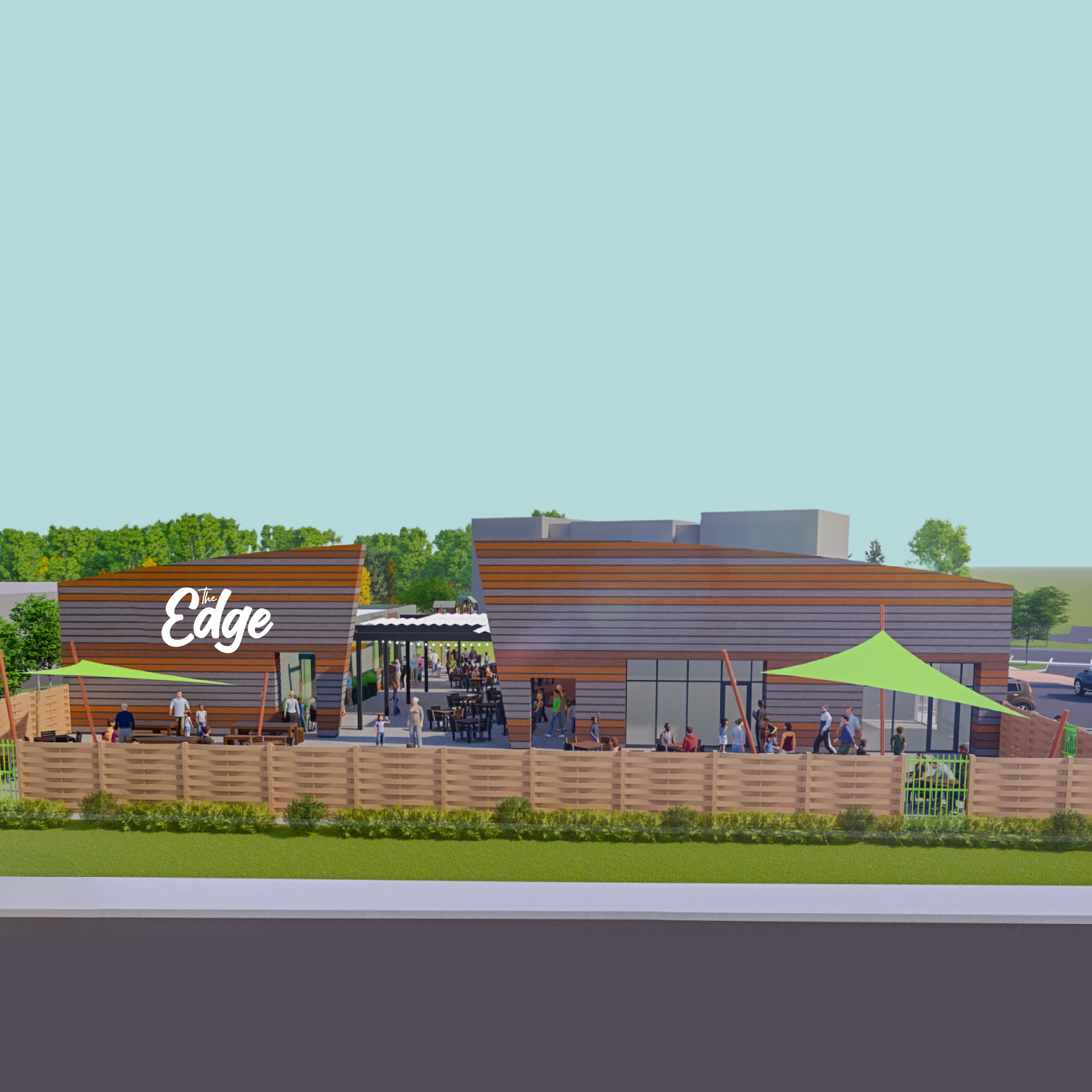 BTS: Branding a Multi-Functional Gathering Space in Homewood, AL. The Edge.