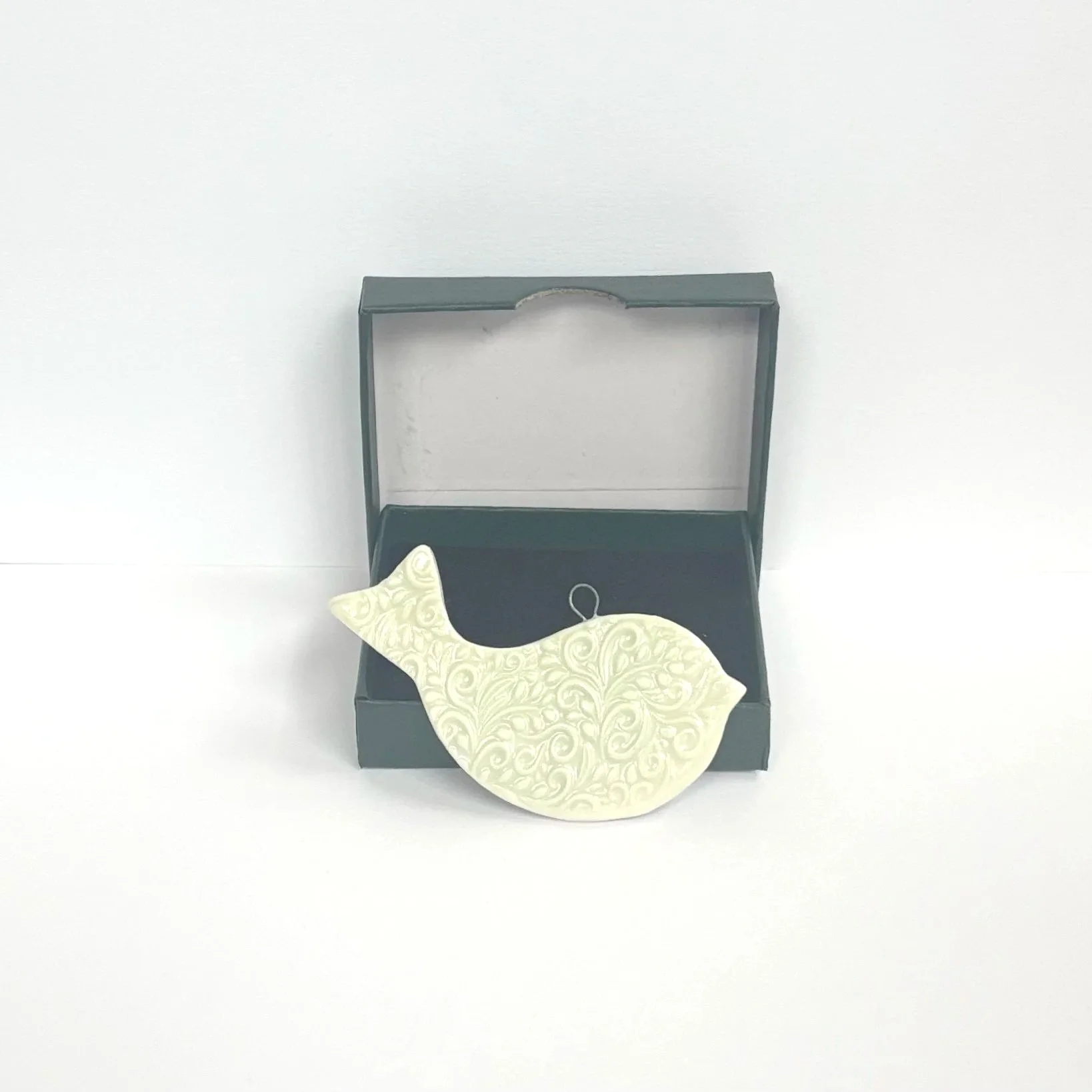 Porcelain Bird Ornament