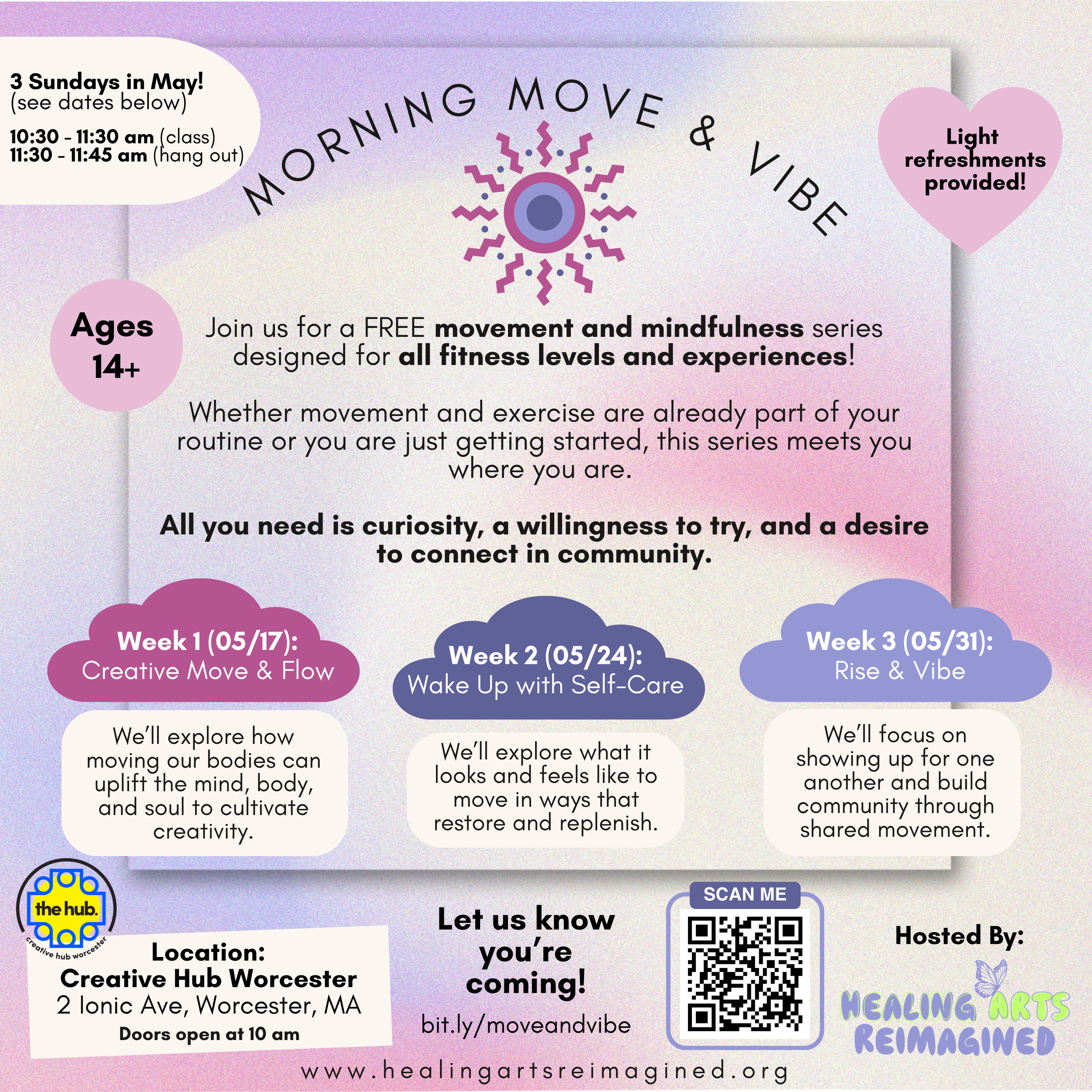 Morning Move & Vibe - Healing Arts Reimagined