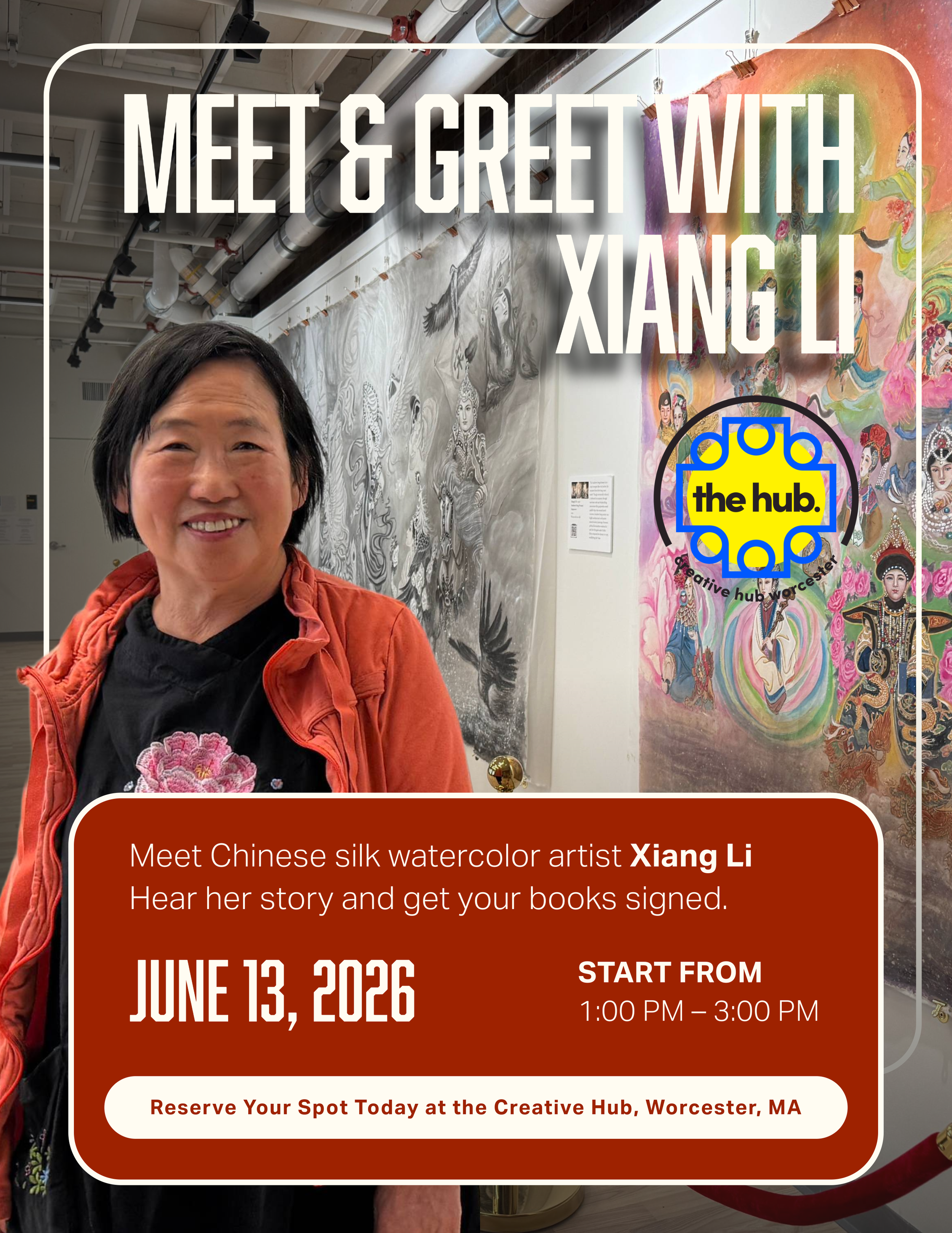 Xiang Li's Artist Talk and Book Signing
