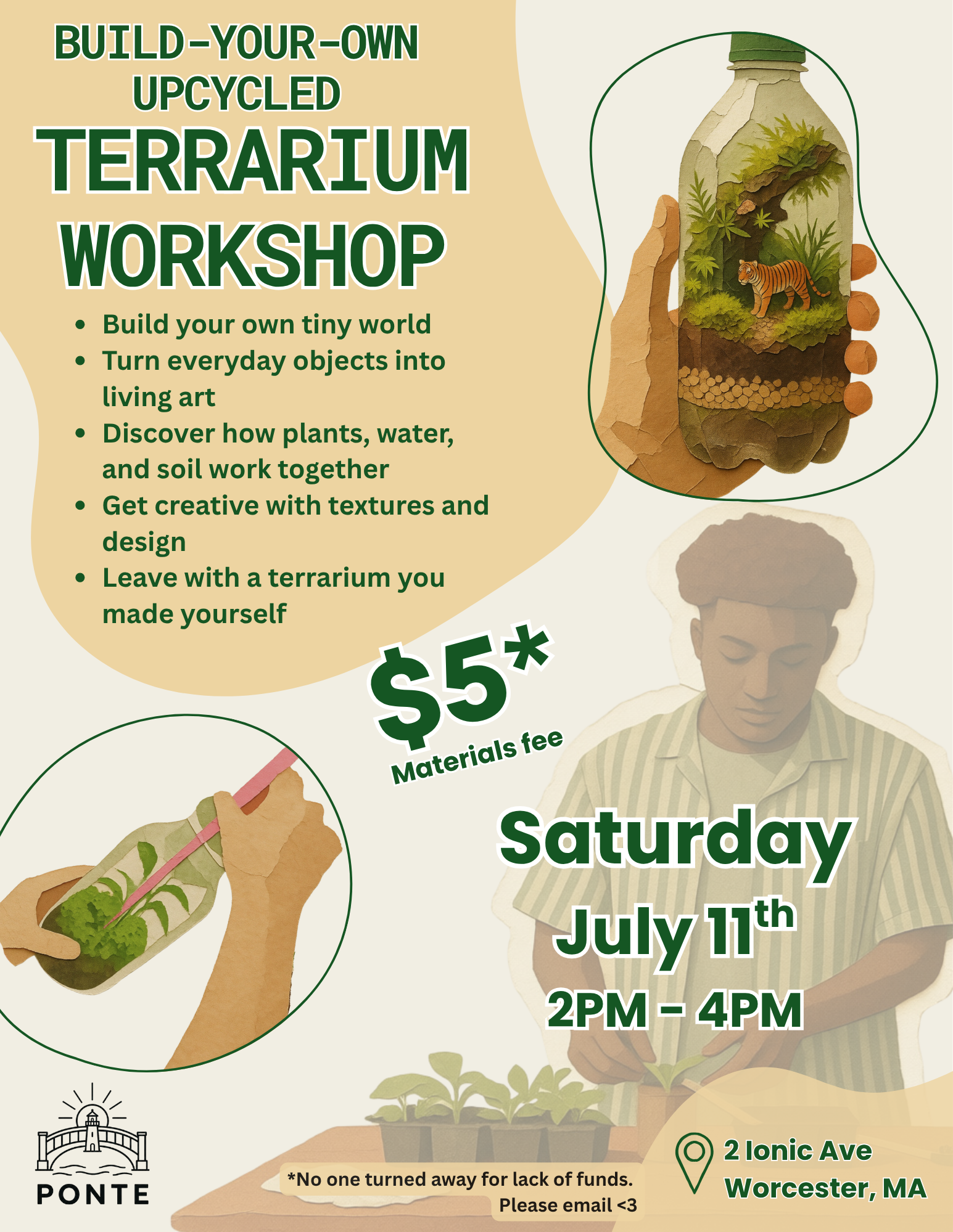 Build-Your-Own Upcycled Terrarium Workshop