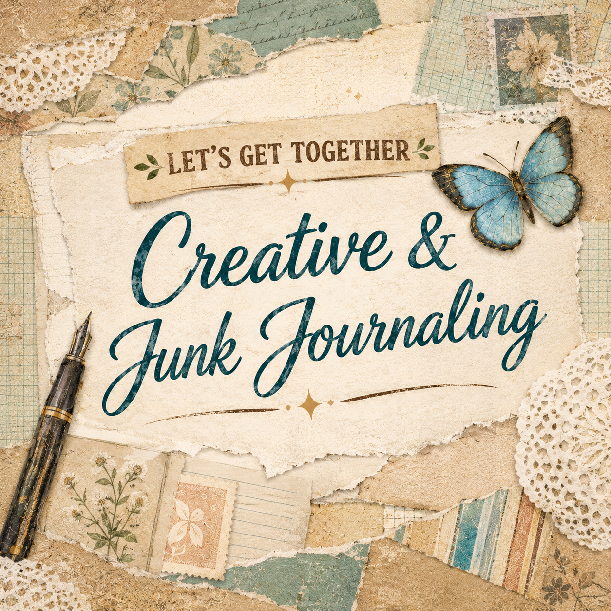 Creative &amp; Junk Journaling - Community Gathering
