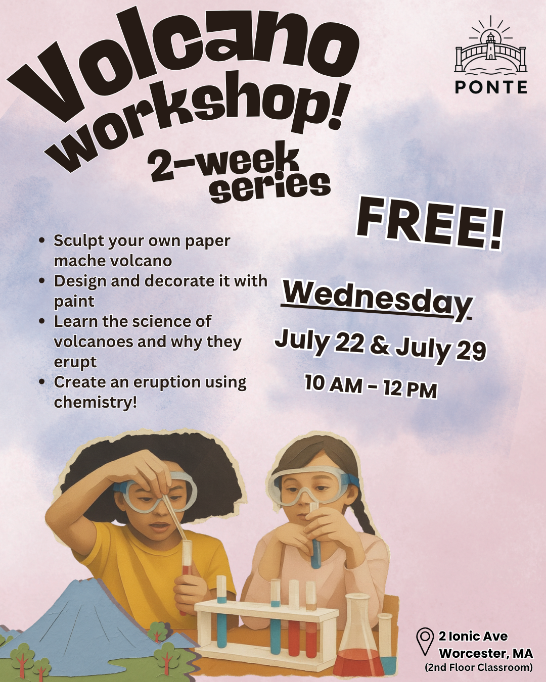 Volcano Sculpture Workshop 