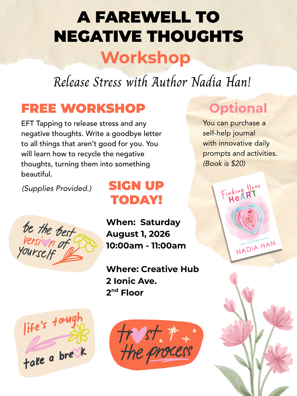 Vision Board Workshop with Author Nadia Han 