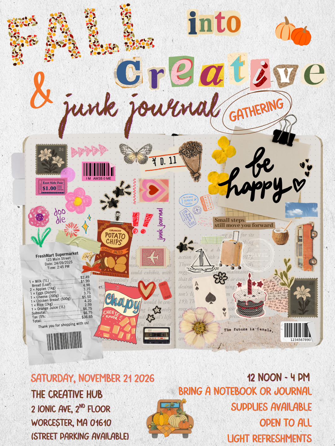 Creative &amp; Junk Journaling - Community Gathering 