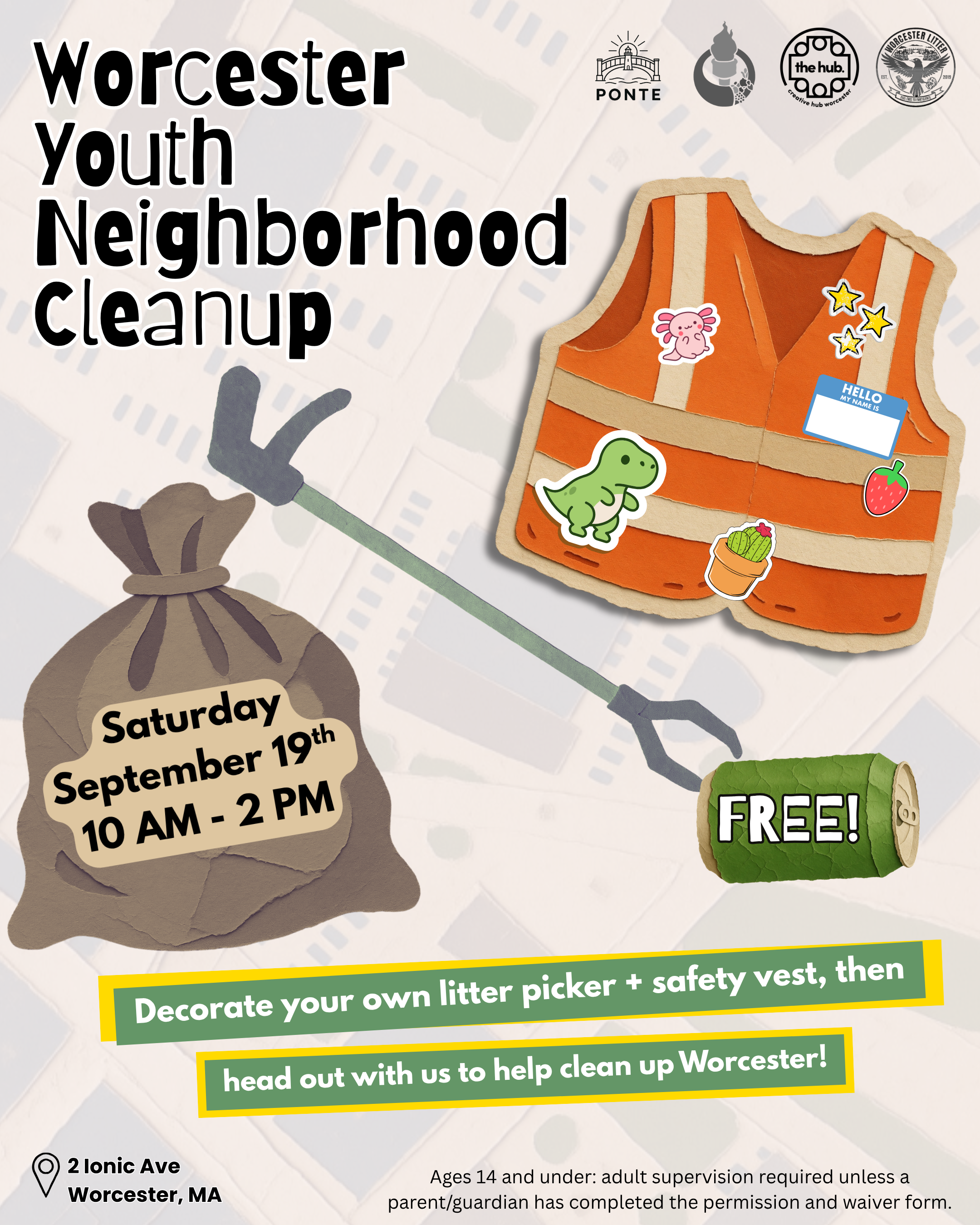Worcester Youth Neighborhood Cleanup