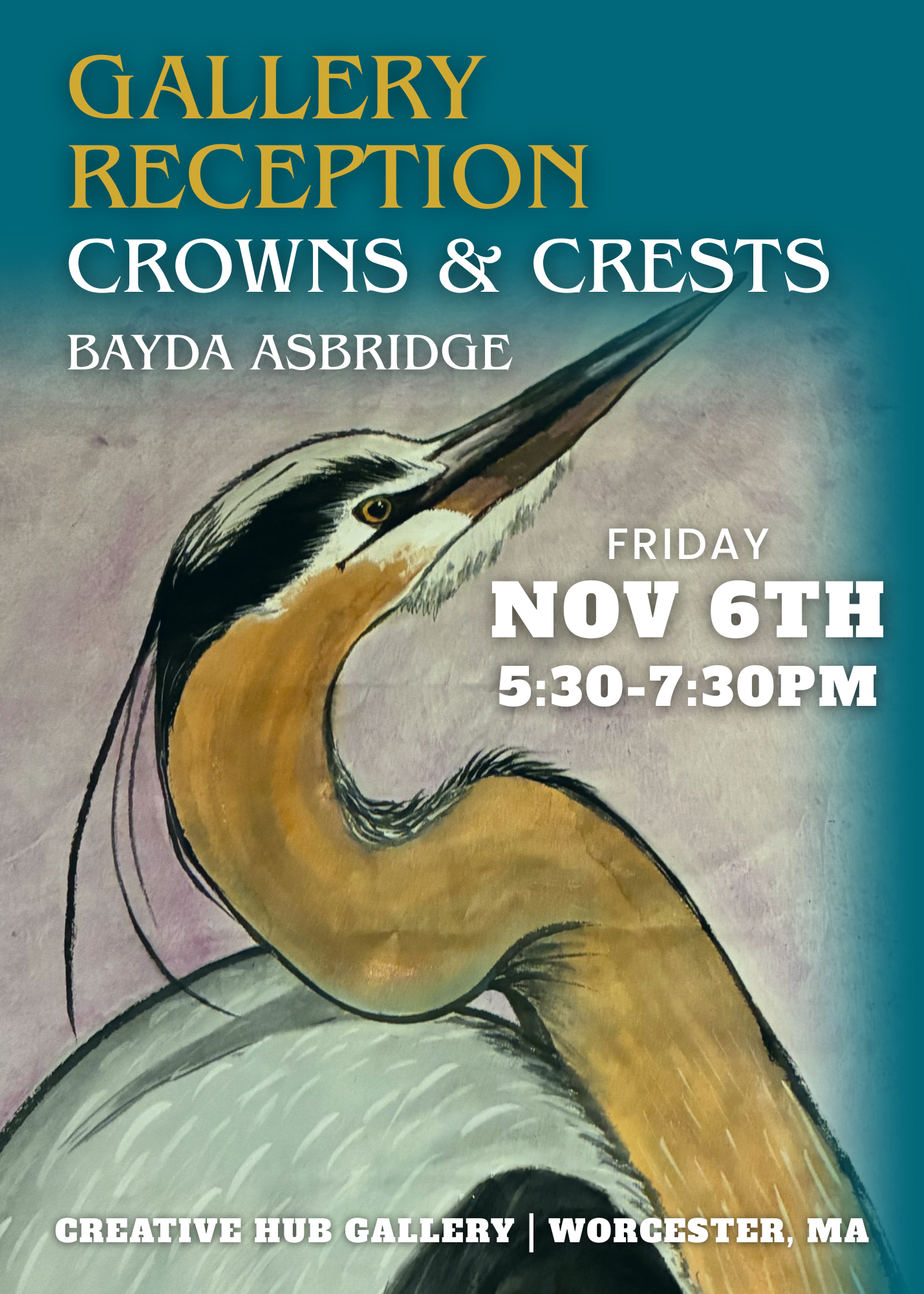 Crown & Crests Art Gallery Reception
