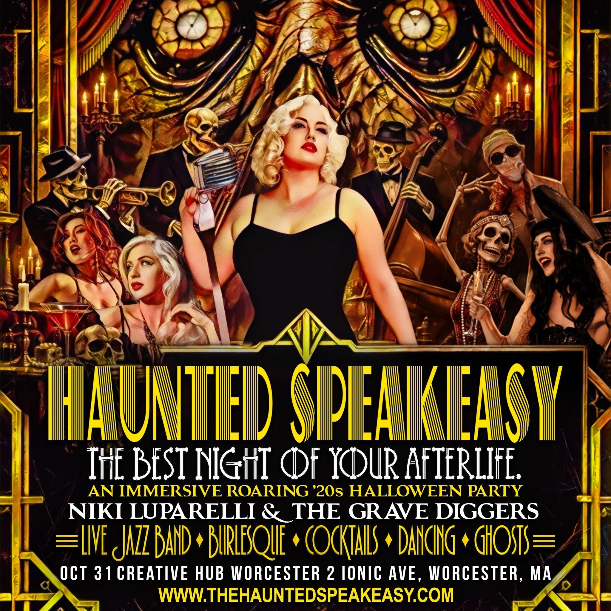 Halloween Haunted Speakeasey