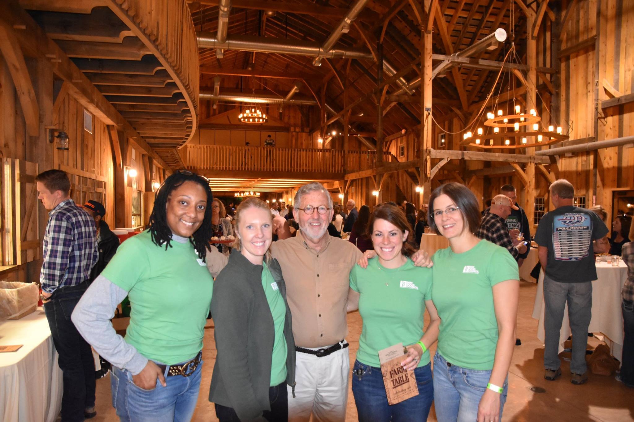  Council board members, left to right: Arleen Peterson, Lyndsay Ploehn, Elias Crim, Anne McShane-Massie, and Sarah Highlen 