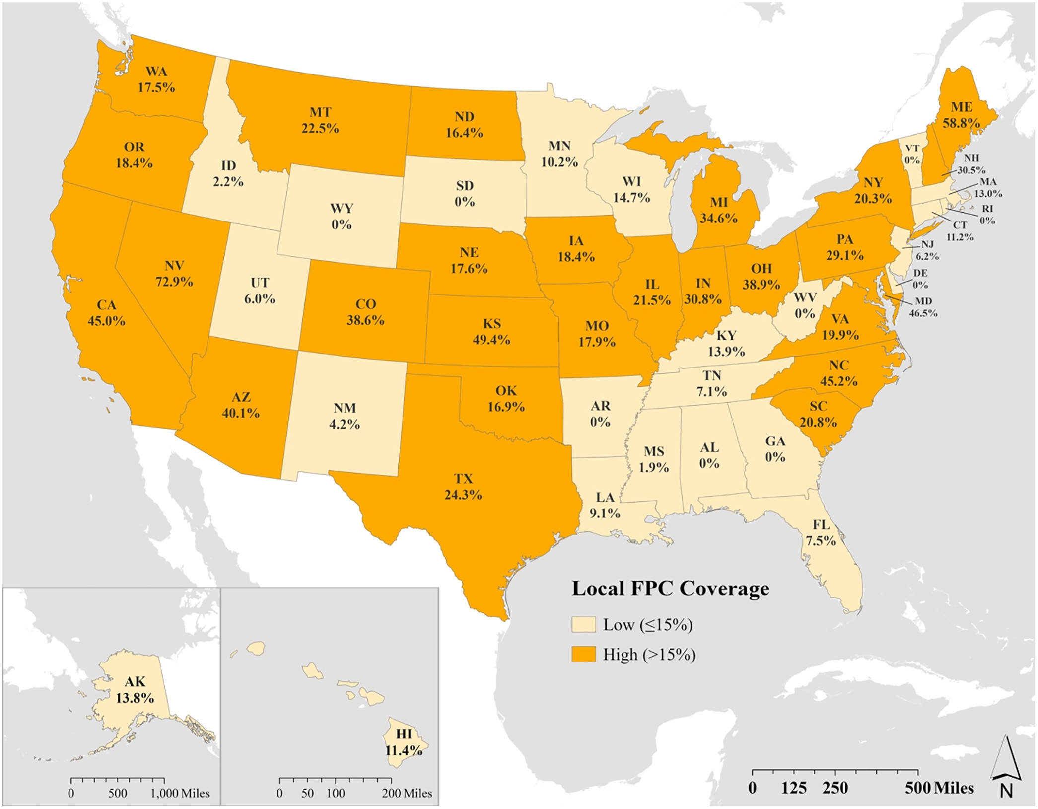 Association between local food policy council coverage and longitudinal household food insufficiency during COVID-19, stratified by race, ethnicity, and income