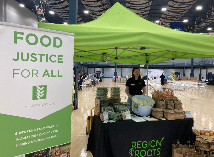 NWI Food Council Booth