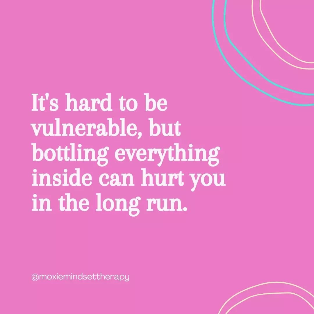 No one wants to appear vulnerable to anyone.

But continuing to bottle everything inside can make you unable to feel anything, which can get really dangerous. (I discussed the importance of emotions in the previous post; check it out if you haven't!)