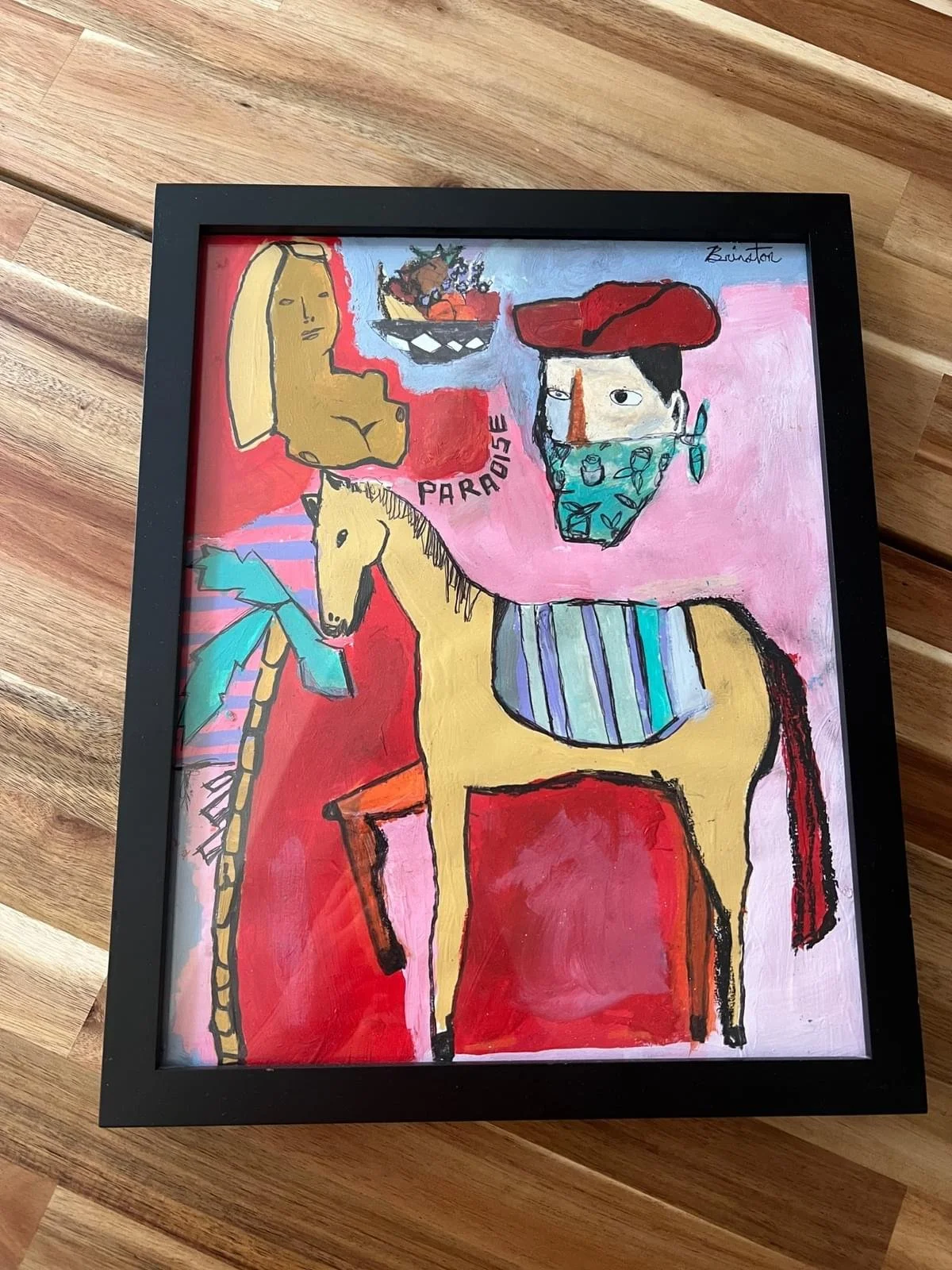 Matthew Brinston  Original Framed Artwork