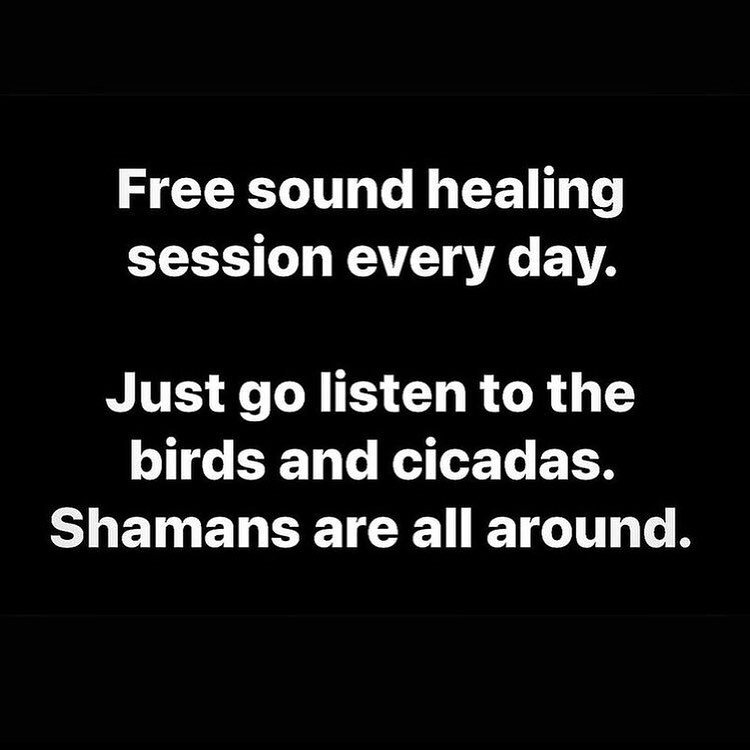 The most powerful tools and healers are those that are free and accessible to all.

The more on these lists you hit and the more often, the less time and money you will likely spend at the docs.

We are designed to be self sustaining.

We are designe