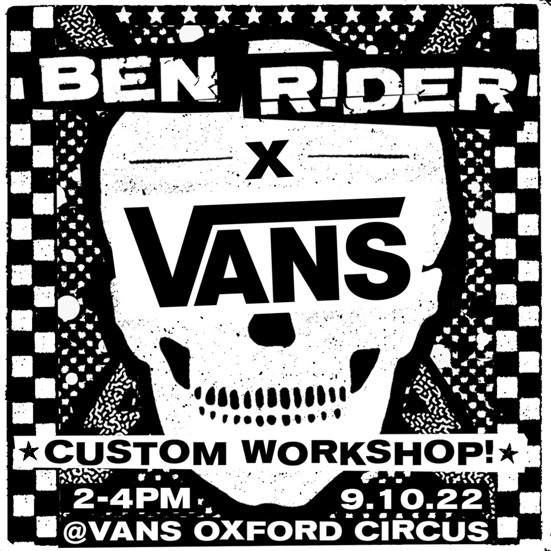Vans Custom Workshop with Ben Rider