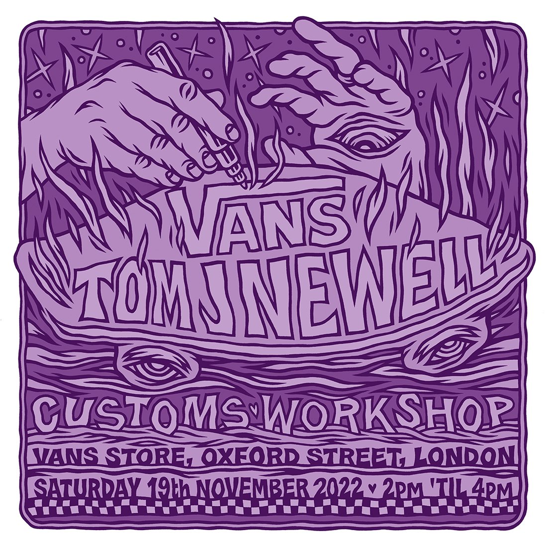 Vans Custom Workshop with Tom J Newell