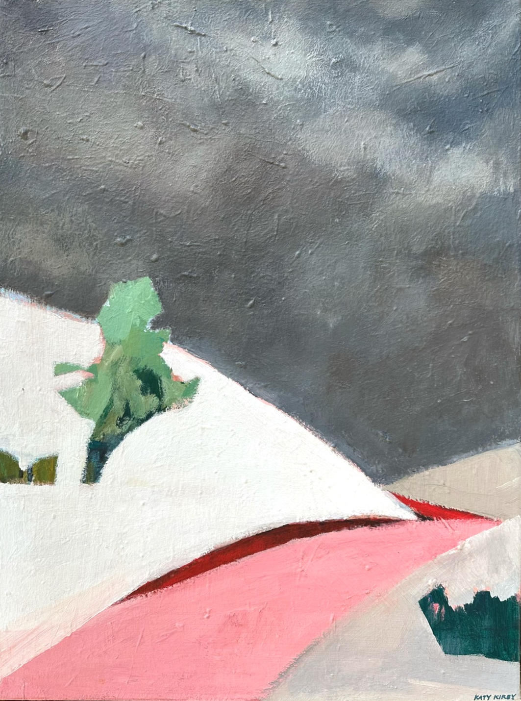 An original acrylic painting by artist Katy Kirby