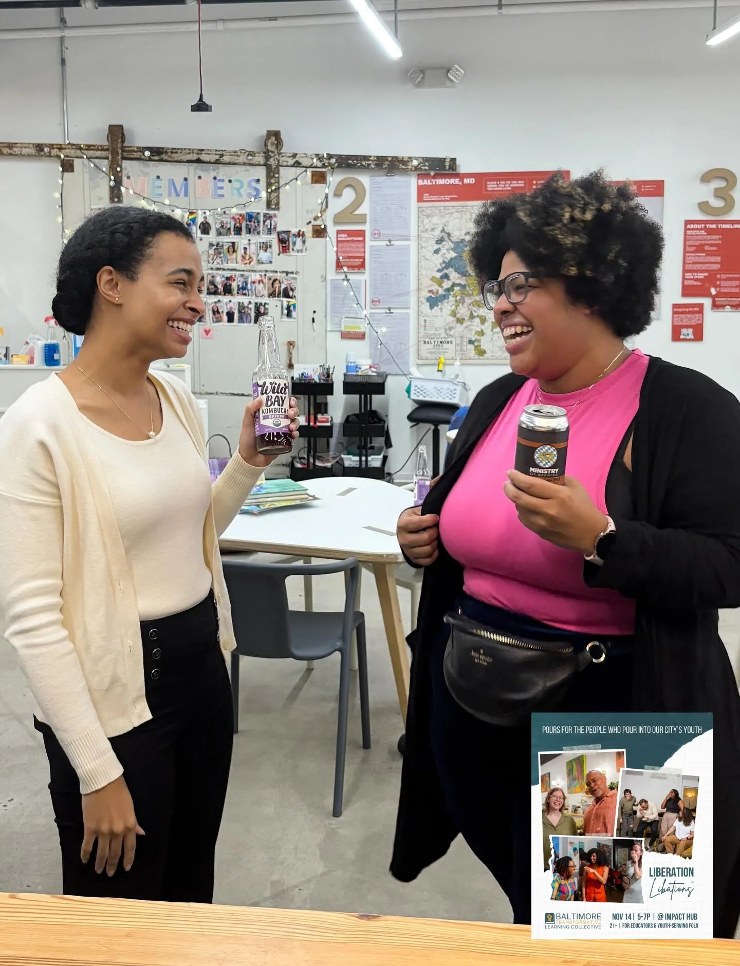 THIS FRIDAY 🥂 We&rsquo;re serving up connection and community! Join us for our next Liberation Libations&reg;, a space designed by and for educators. 

Liberation Libations&reg; is a 21+ event series that is designed to cultivate community amongst t