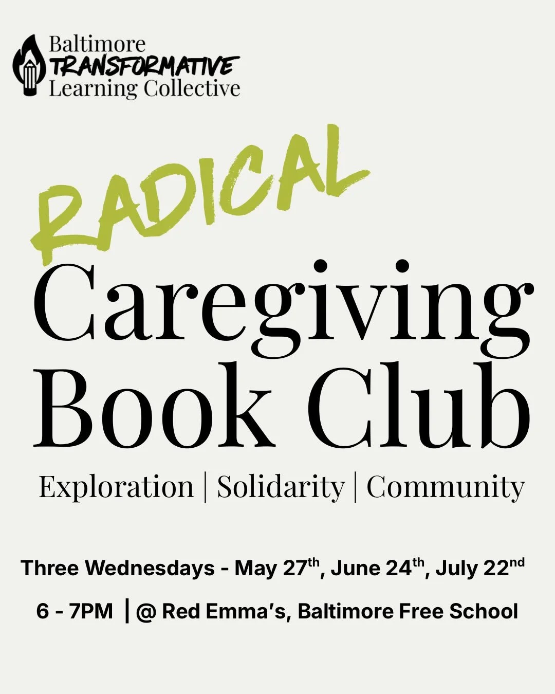 Join a collective of adults who are *choosing* to lean into intentional, radical caregiving.

💬 Comment PAGES to get the reading schedule DMed to you.

⬅️ Swipe to learn more.

🔗 Visit the link in our bio to snag your spot.