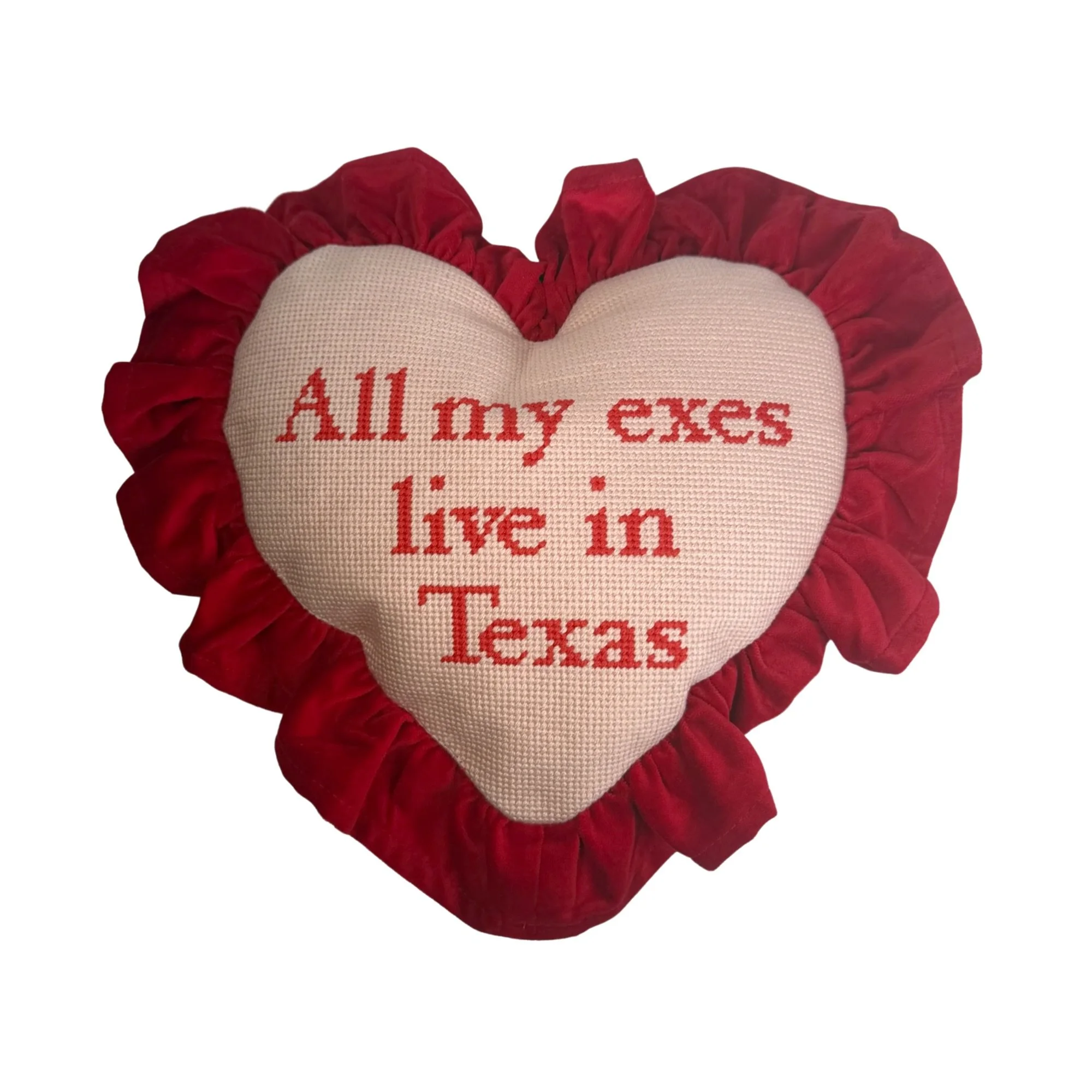 Needlepoint Pillow
10" x 12"
Designed for Biscuit Home in 2026.