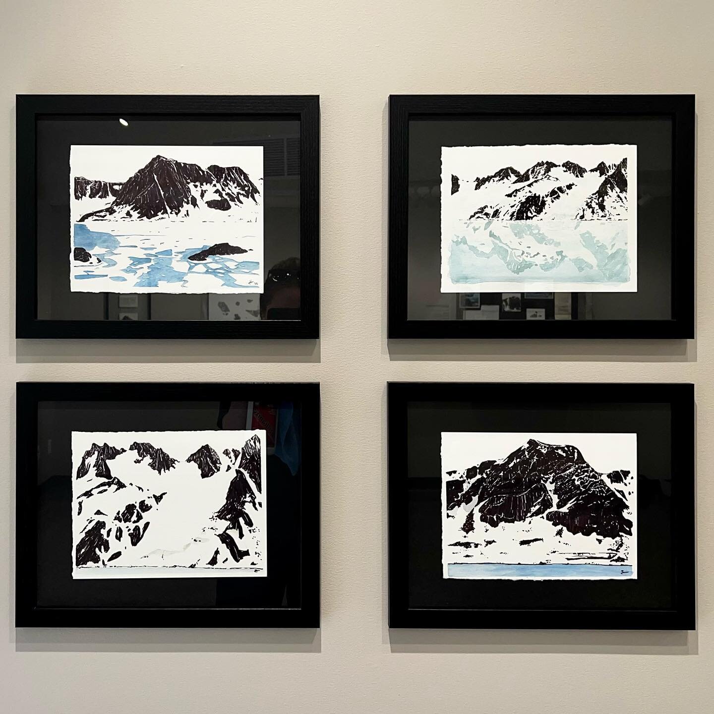 TOMORROW! Register now for the Virtual Artist Talk on Oct. 13th. Registration link in our profile. 

🧊 CHANGE: an arctic journey 🧊 A visual response to the magnificence and rapid change in the earth&rsquo;s Northern Polar Region 🧊 Exhibition/artwo