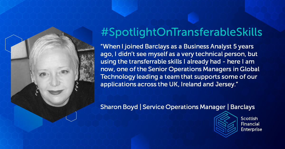Spotlight on Transferable Skills | Sharon Boyd, Barclays