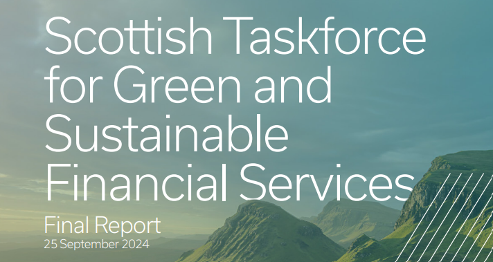 Scottish Taskforce for Green and Sustainable Financial Services Final Report