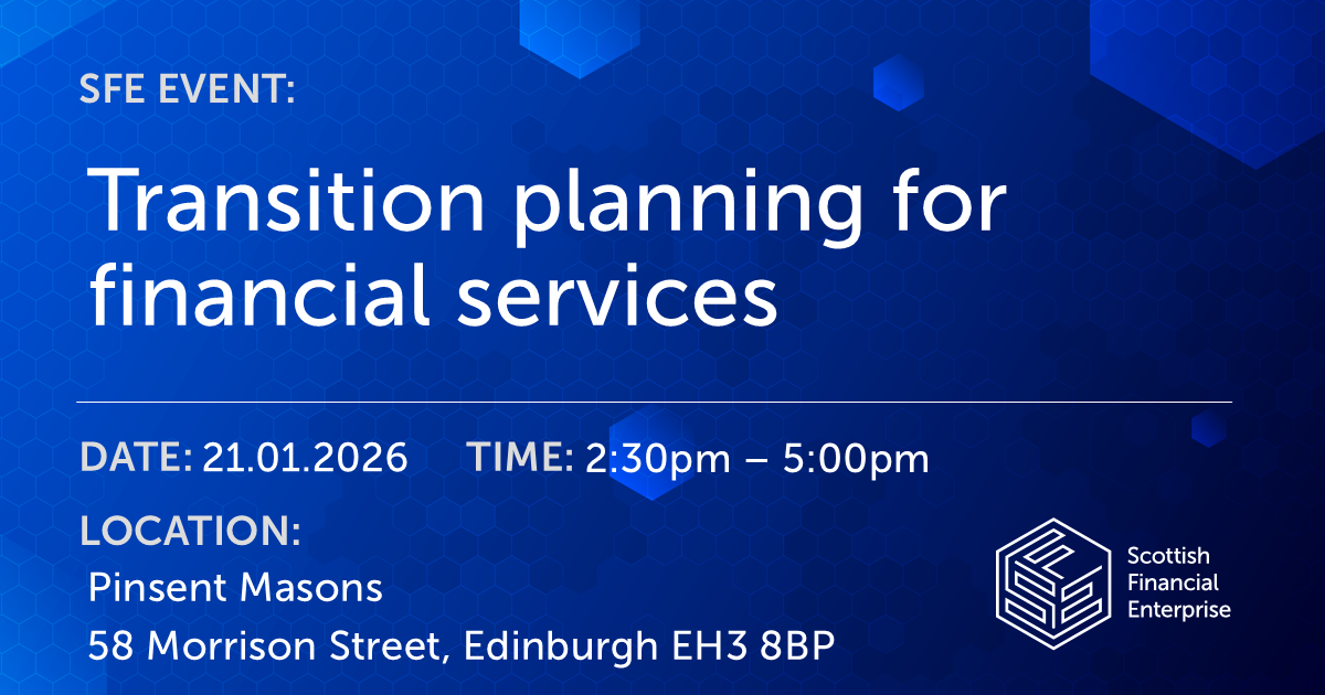 Transition planning for financial services