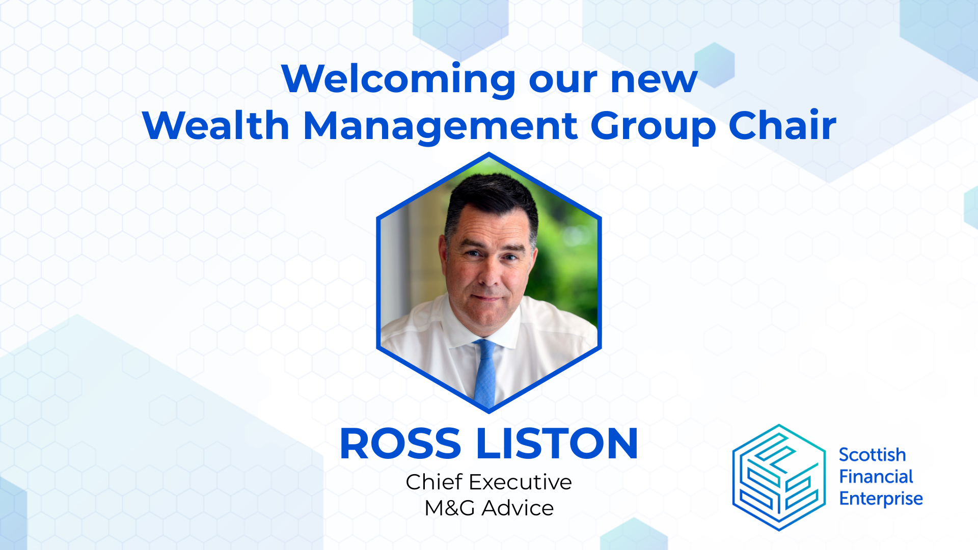 SFE Announce New Chair of Wealth Management Group&nbsp;