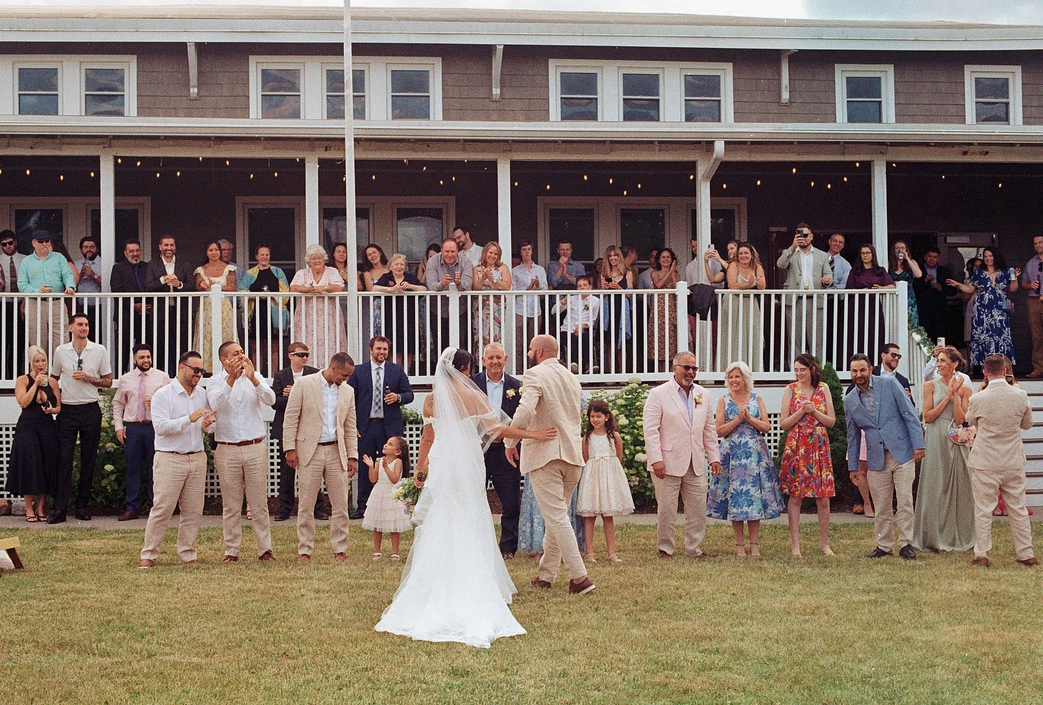 South Shore Wedding on 35mm Film