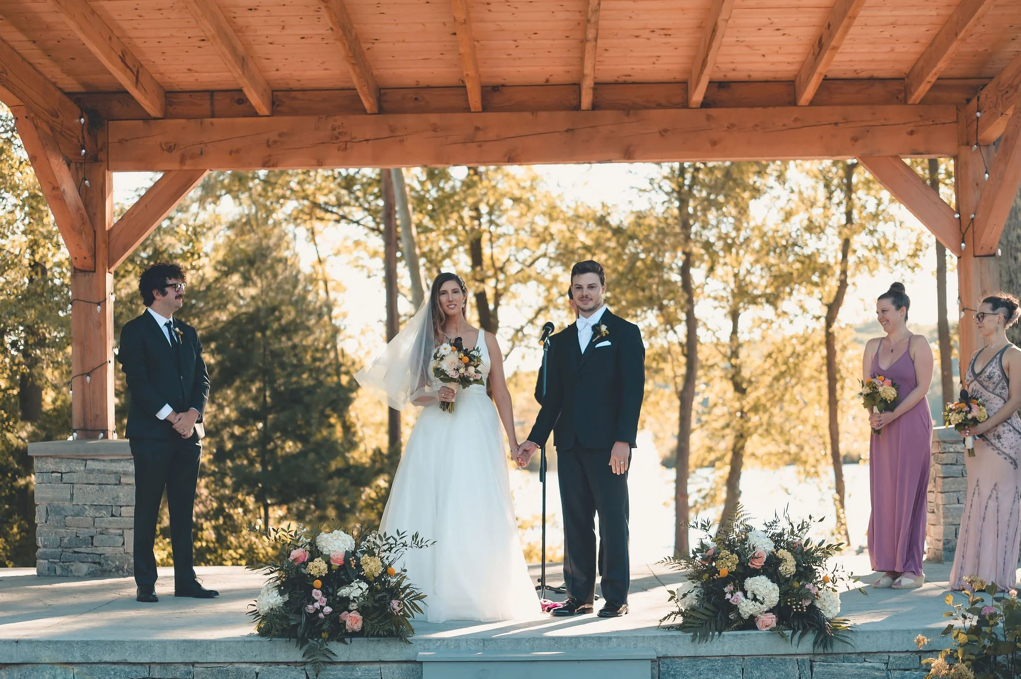 Wedding at Meehan Overlook in Providence, Rhode Island