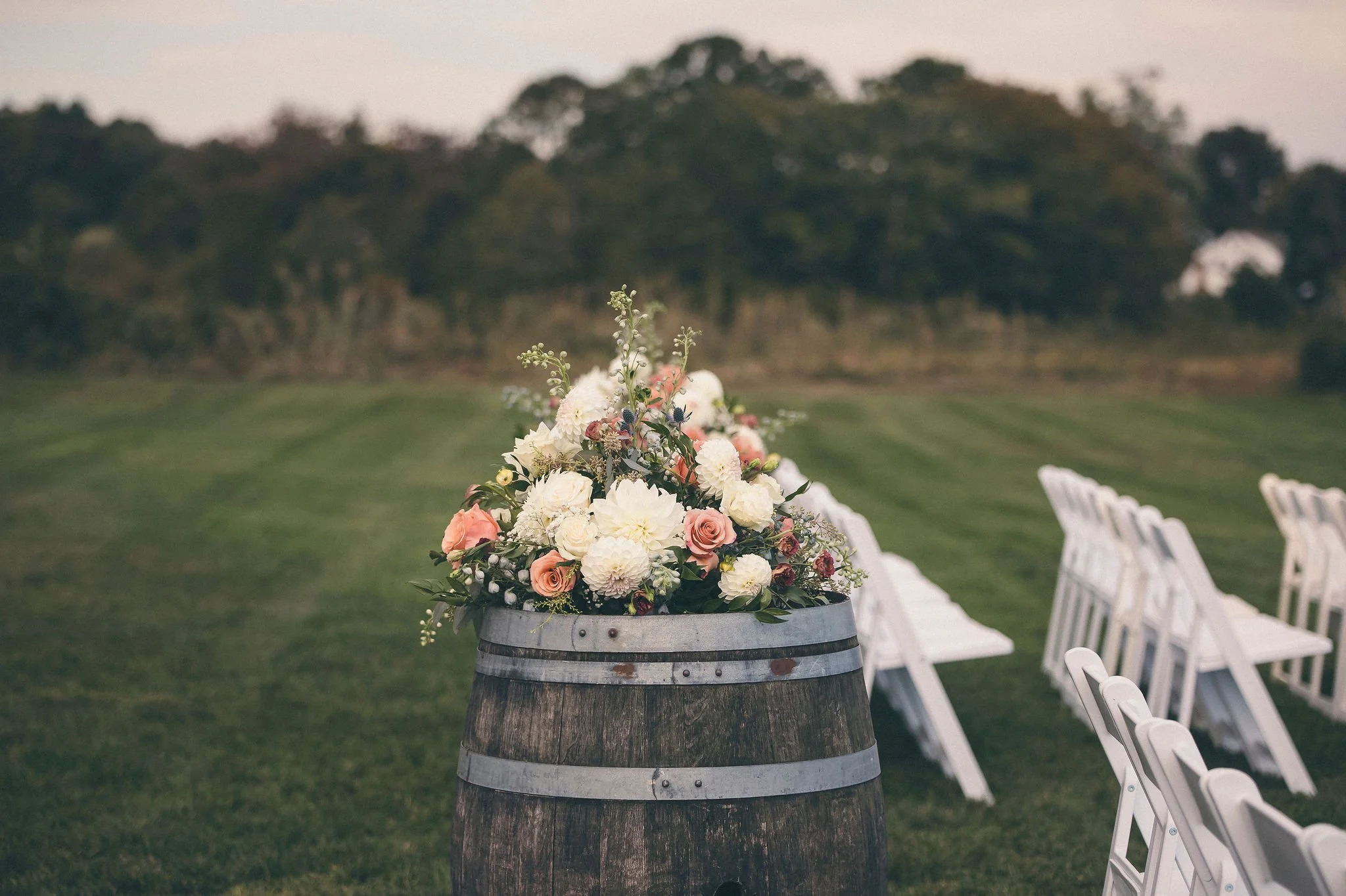 Saltwater Farm Vineyard | Connecticut Wedding