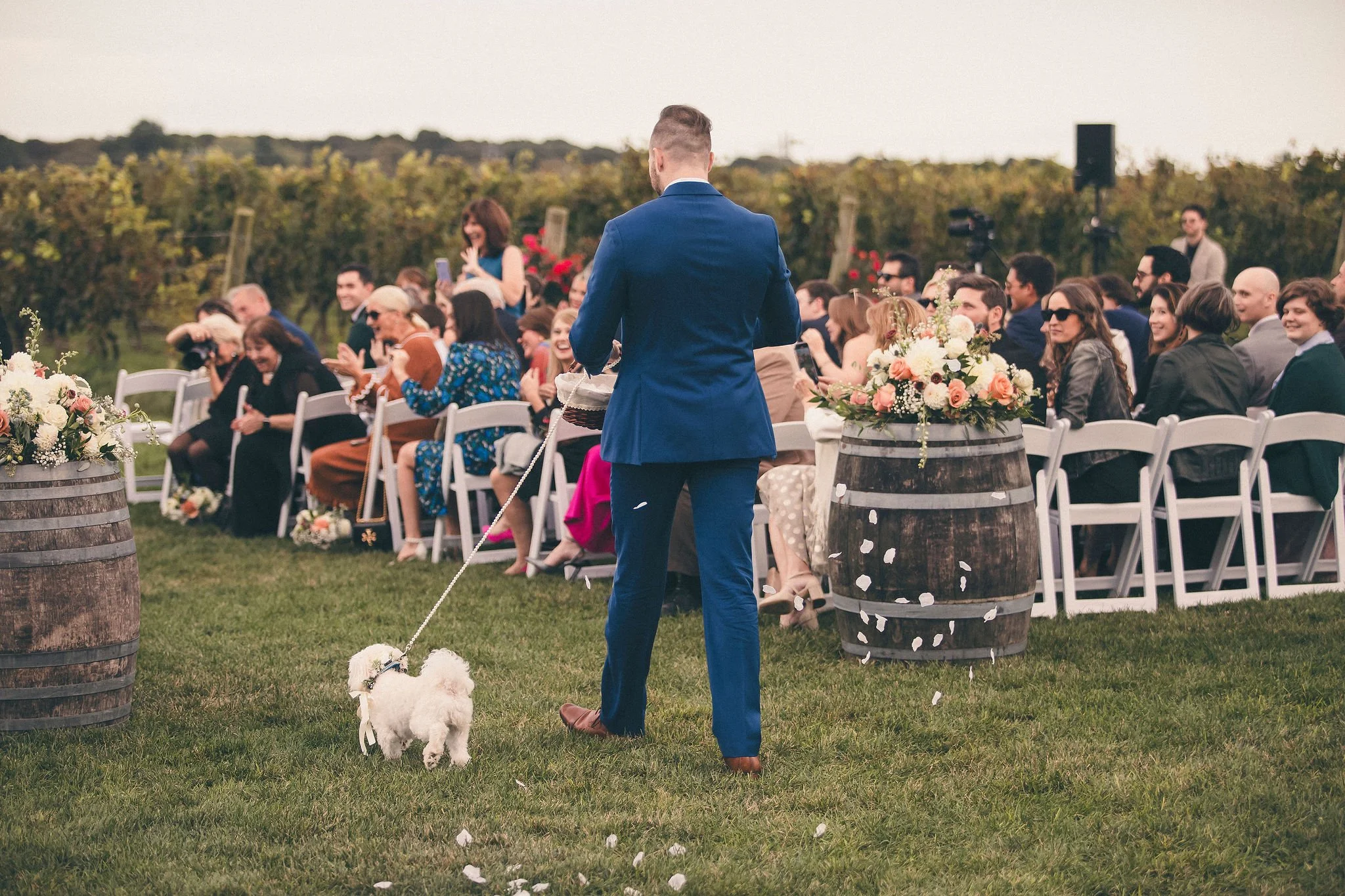 Saltwater Farm Vineyard | Connecticut Wedding