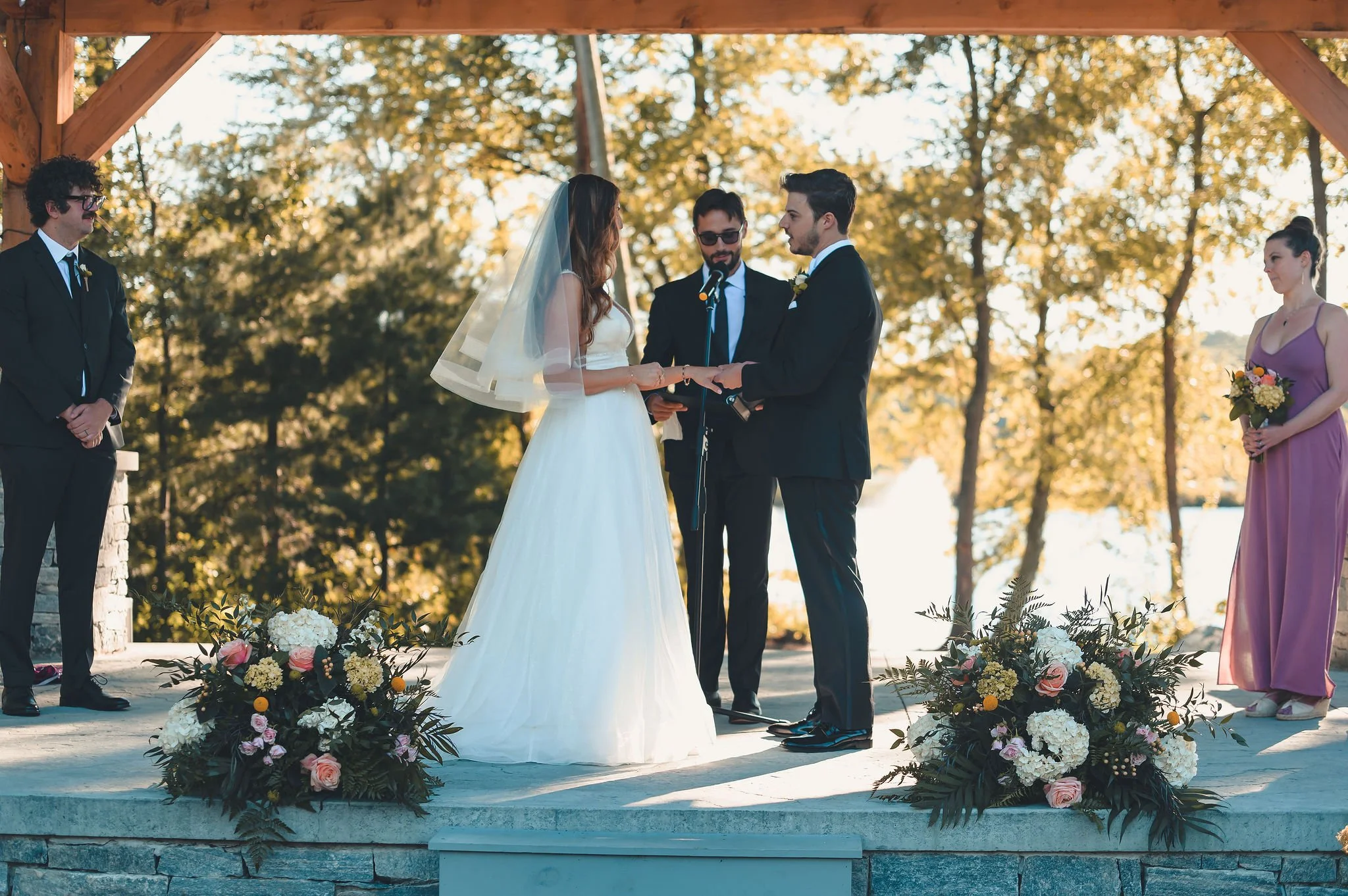 Wedding at Meehan Overlook in Providence, Rhode Island