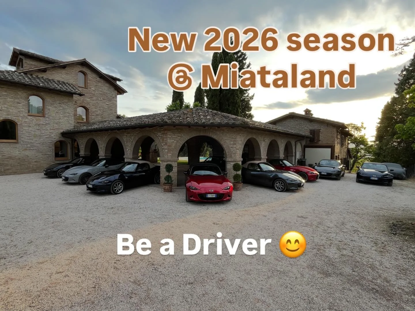 It&rsquo;s time to plan your #dream for 2026 😊  #fun #culture #roads #carcollection #drivetogether #limitededition #roadsters #jdmlife #miata #mx5 #mx5club #holiday2026 #experience
