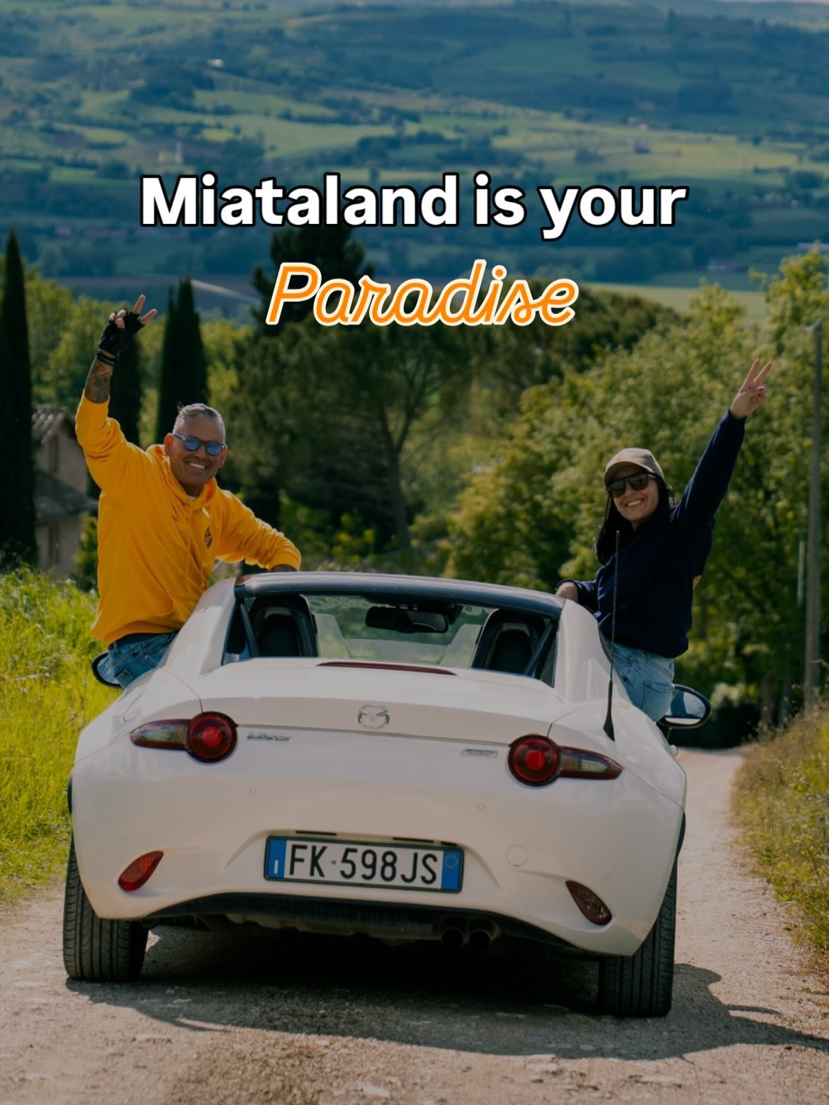#miataland is the only one #experience for real #carenthusiast 😊 book now on miataland.it  #miata #drivetogether