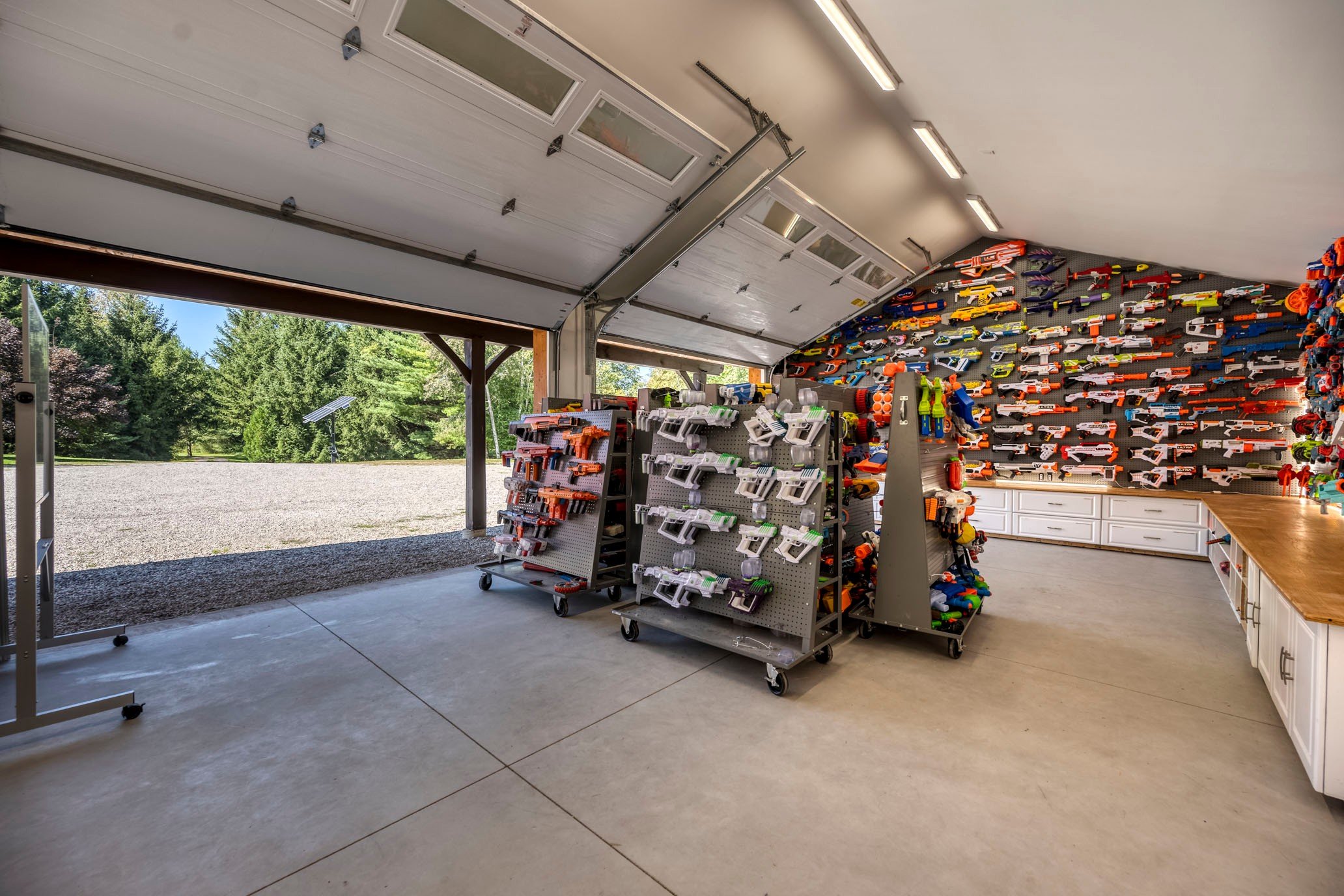 What currently houses hundreds of Nerf blaster is now on its way to becoming a beautiful indoor reception space for micro-weddings &amp; elopements here at Birchwood Acres!

We&rsquo;re reimagining our shop into a cozy, elevated venue space that will