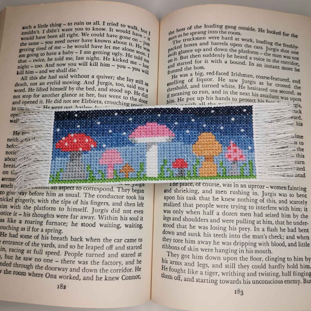 I painted a little mushroom bookmark! : r/cottagecore