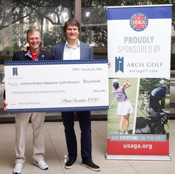 ARCIS GOLF PARTNERS WITH U.S. ADAPTIVE GOLF ALLIANCE FOR SIXTH YEAR