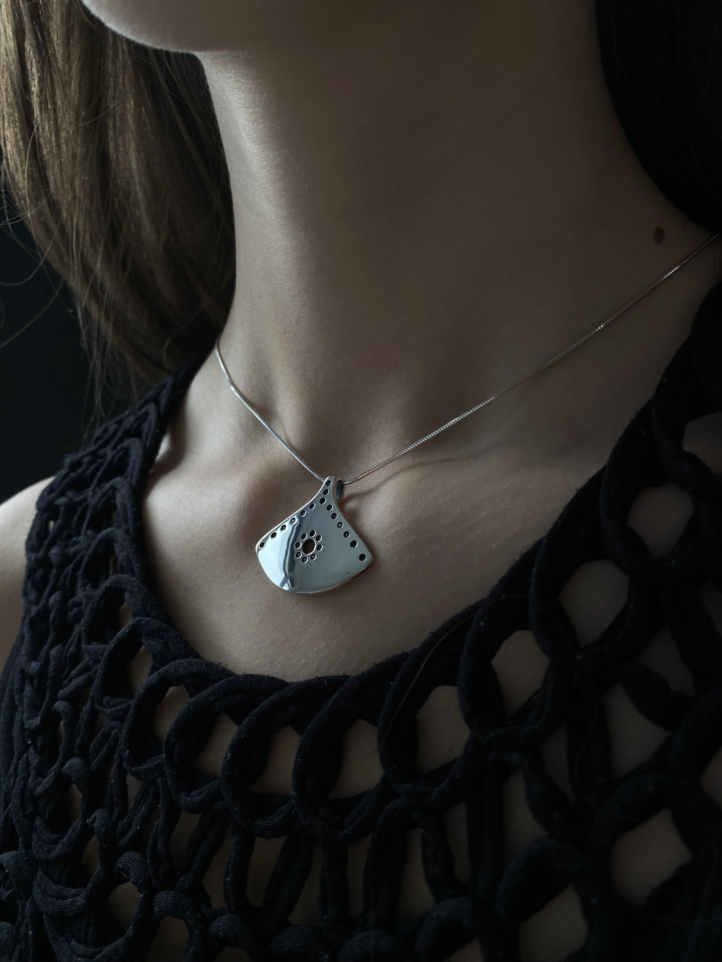 LAGERTHA - Feminine Axe Head Pendant