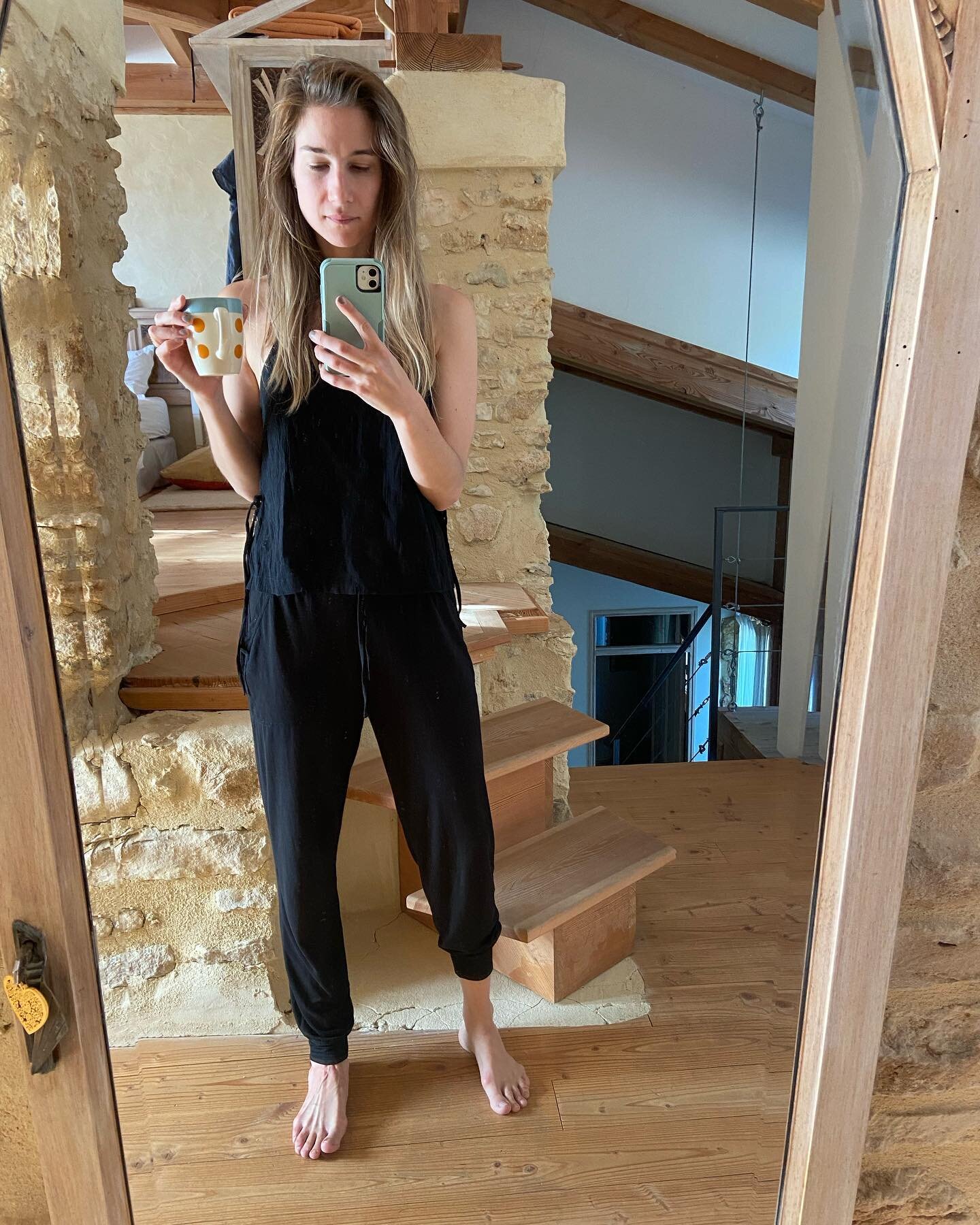 Reposting the one from last year, with a picture of myself in my pjs in France, naturally:
&ldquo;My clients are a mix of women in their late 20s and 30s. A constant reflection back to me (whether I want it or not ;) of how I&rsquo;ve moved and dragg