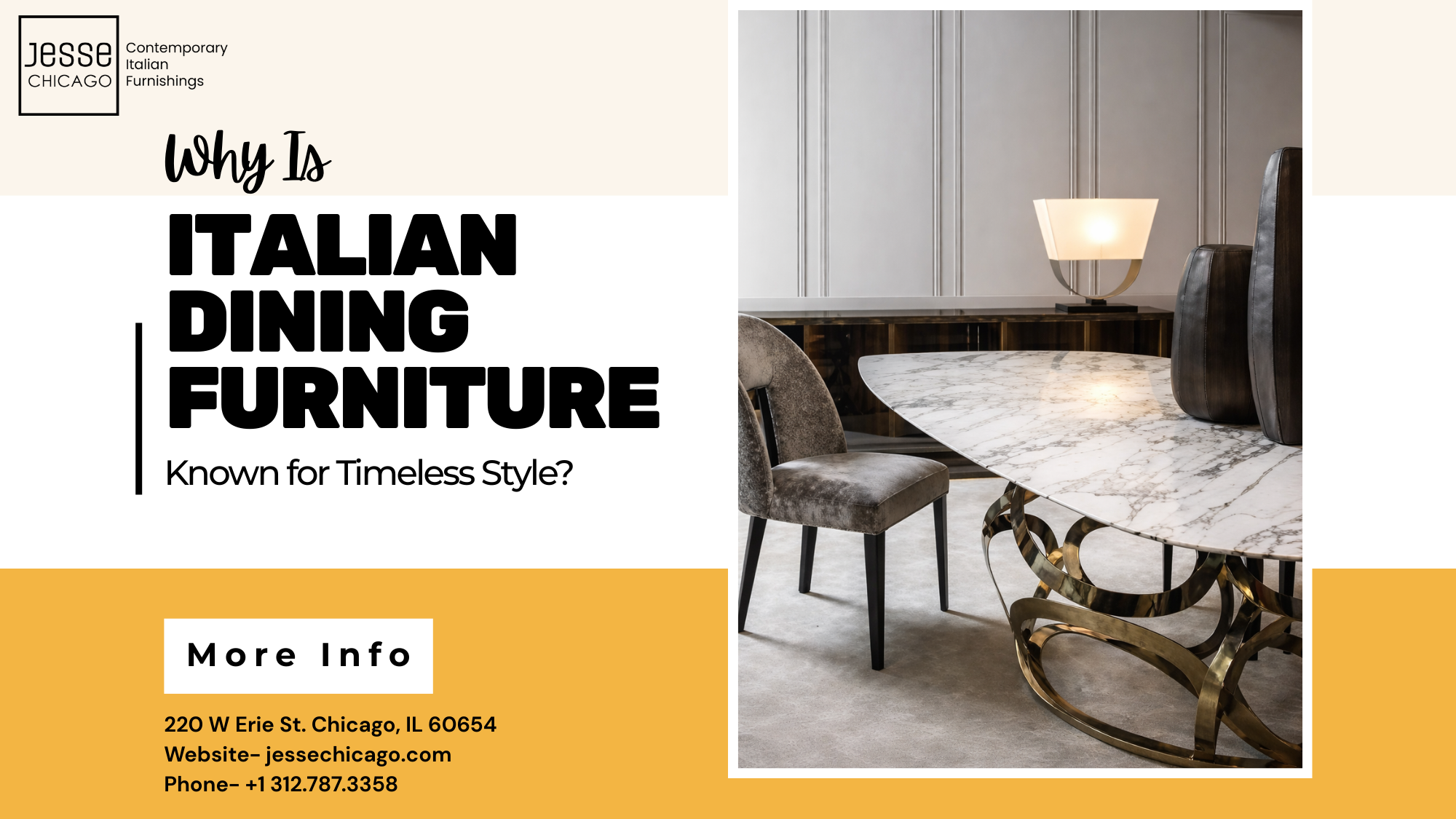 Why Is Italian Dining Furniture Known for Timeless Style?