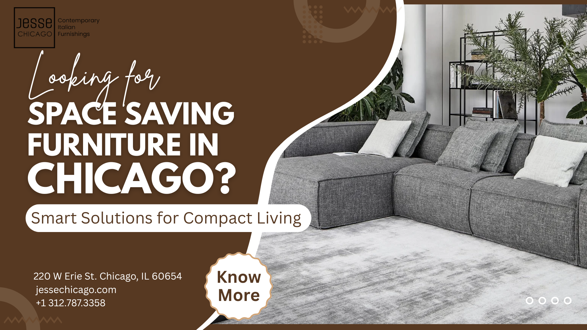 Looking for Space Saving Furniture in Chicago? Smart Solutions for Compact Living
