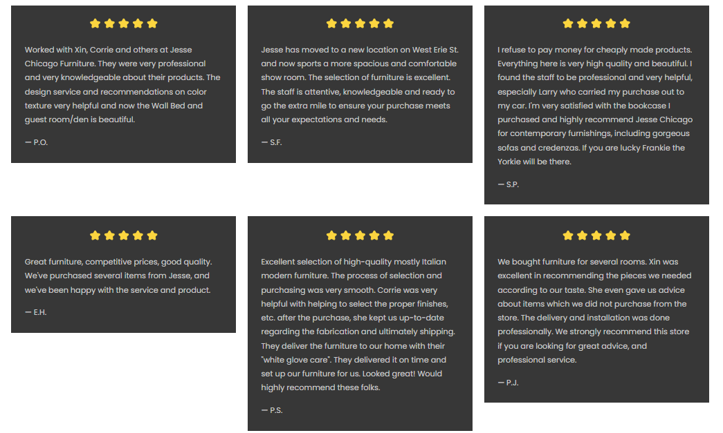 Clints Reviews - Jesse chicago