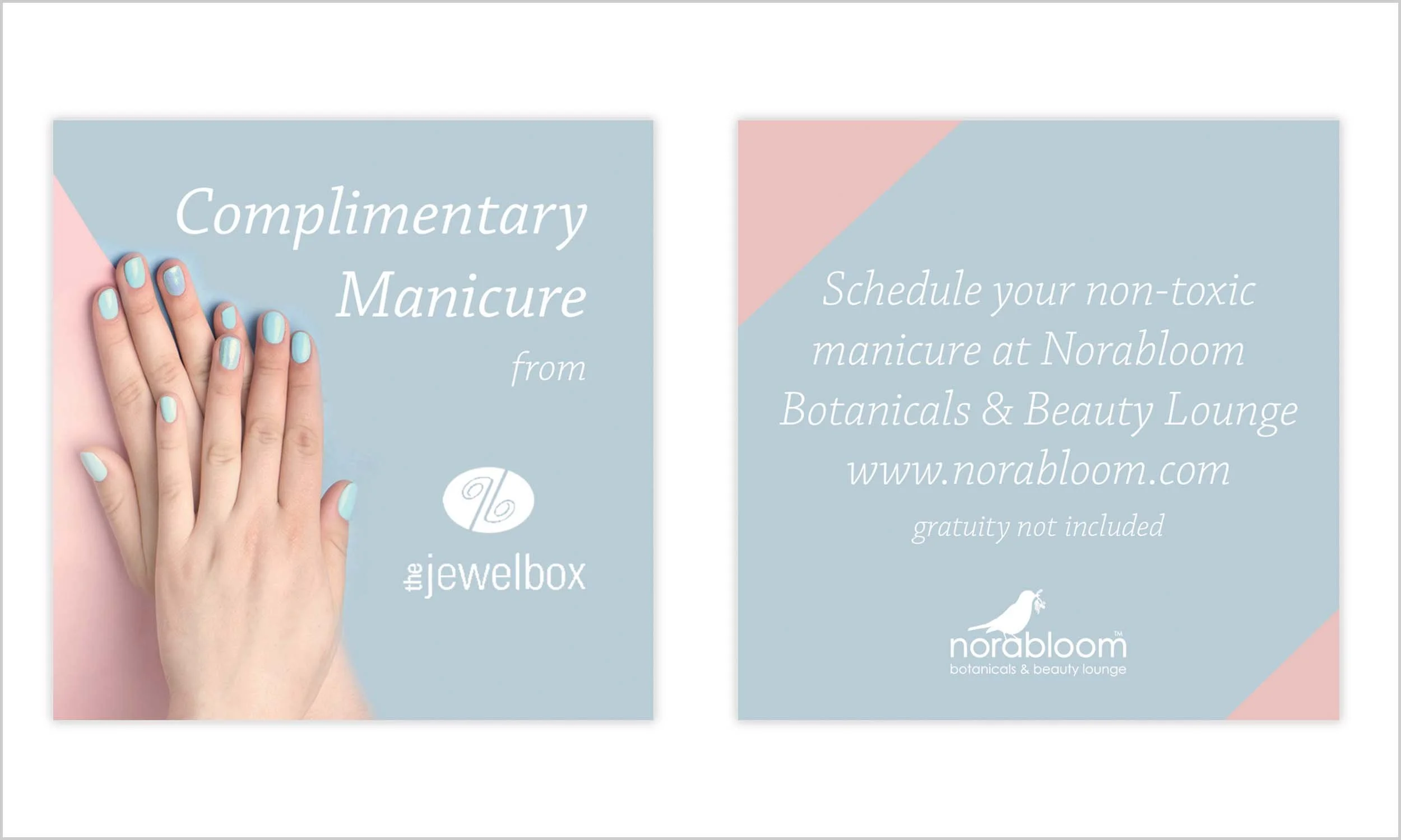 Printed Marketing Card